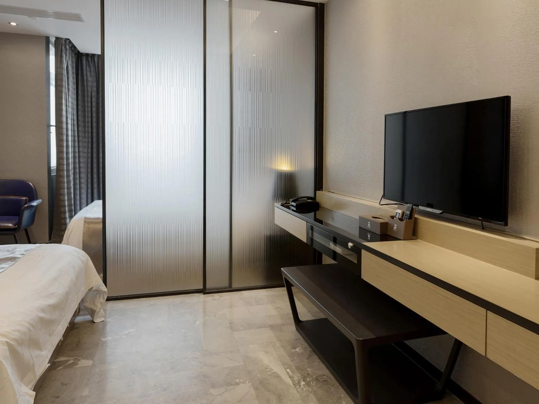 Photo of the whole room, Bed in Boman Holiday Apartment Beijing Road Jie Deng Du Hui Branch