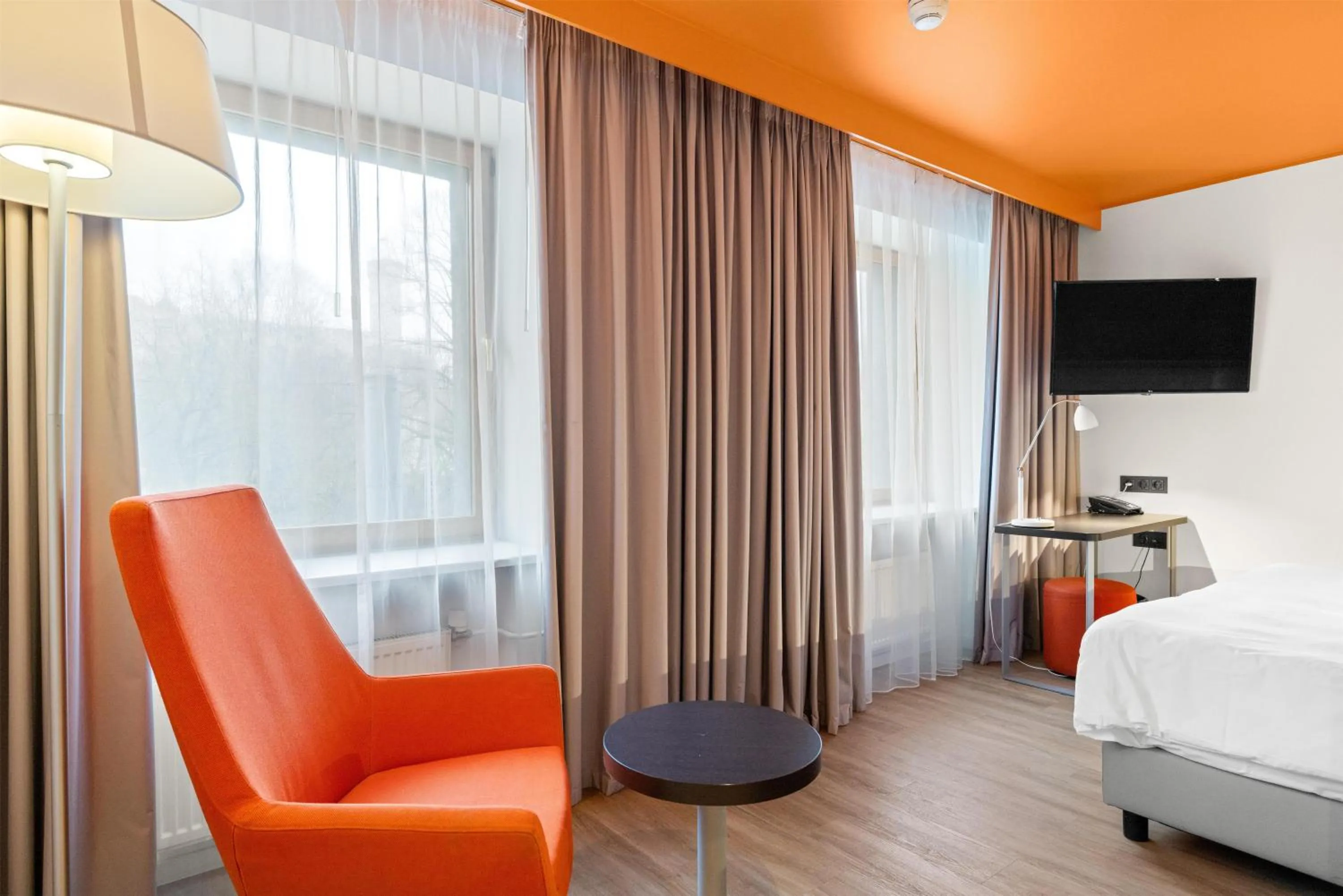Bedroom, Bed in Park Inn by Radisson Meriton Conference & Spa Hotel Tallinn
