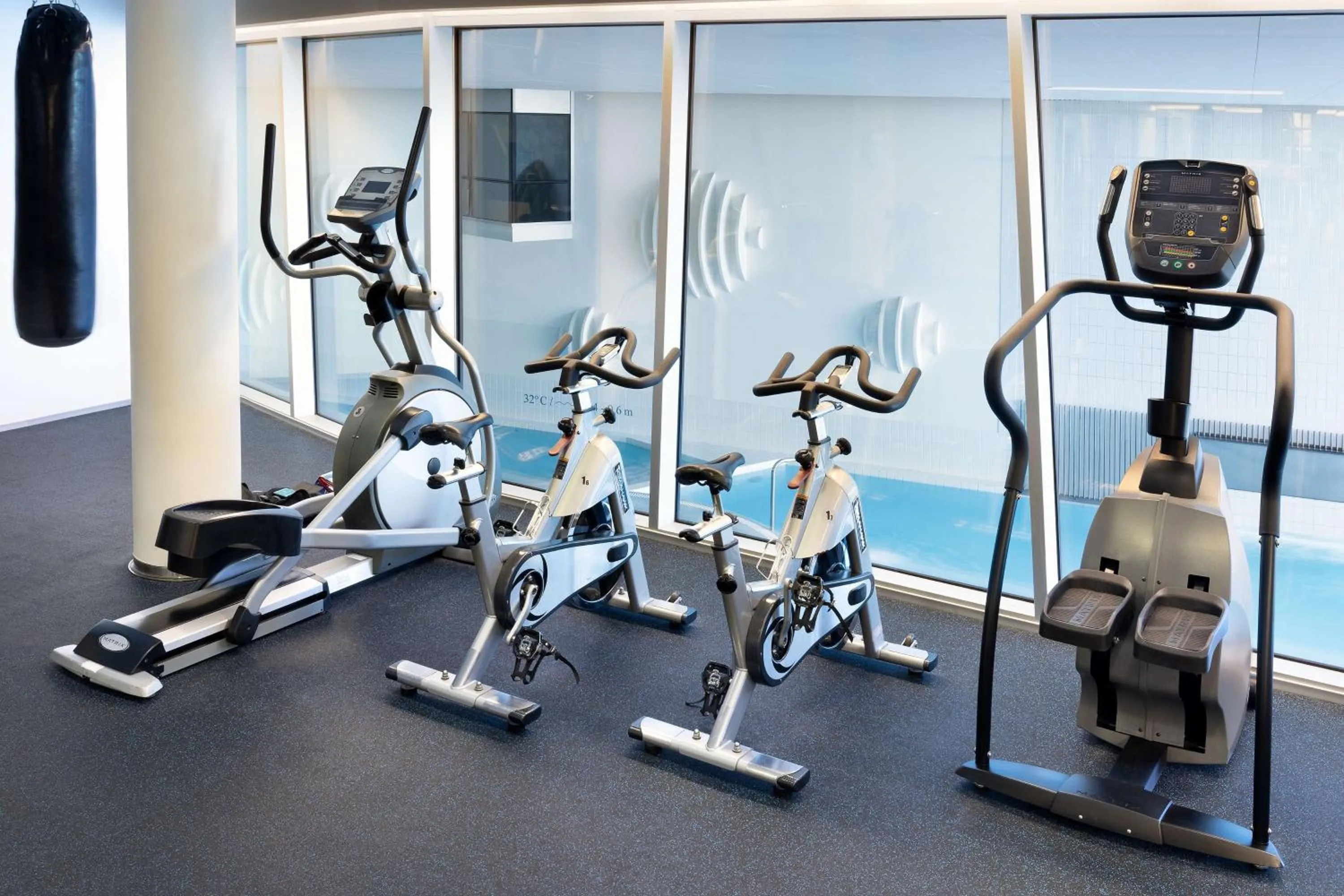 Fitness centre/facilities in Park Inn by Radisson Meriton Conference & Spa Hotel Tallinn