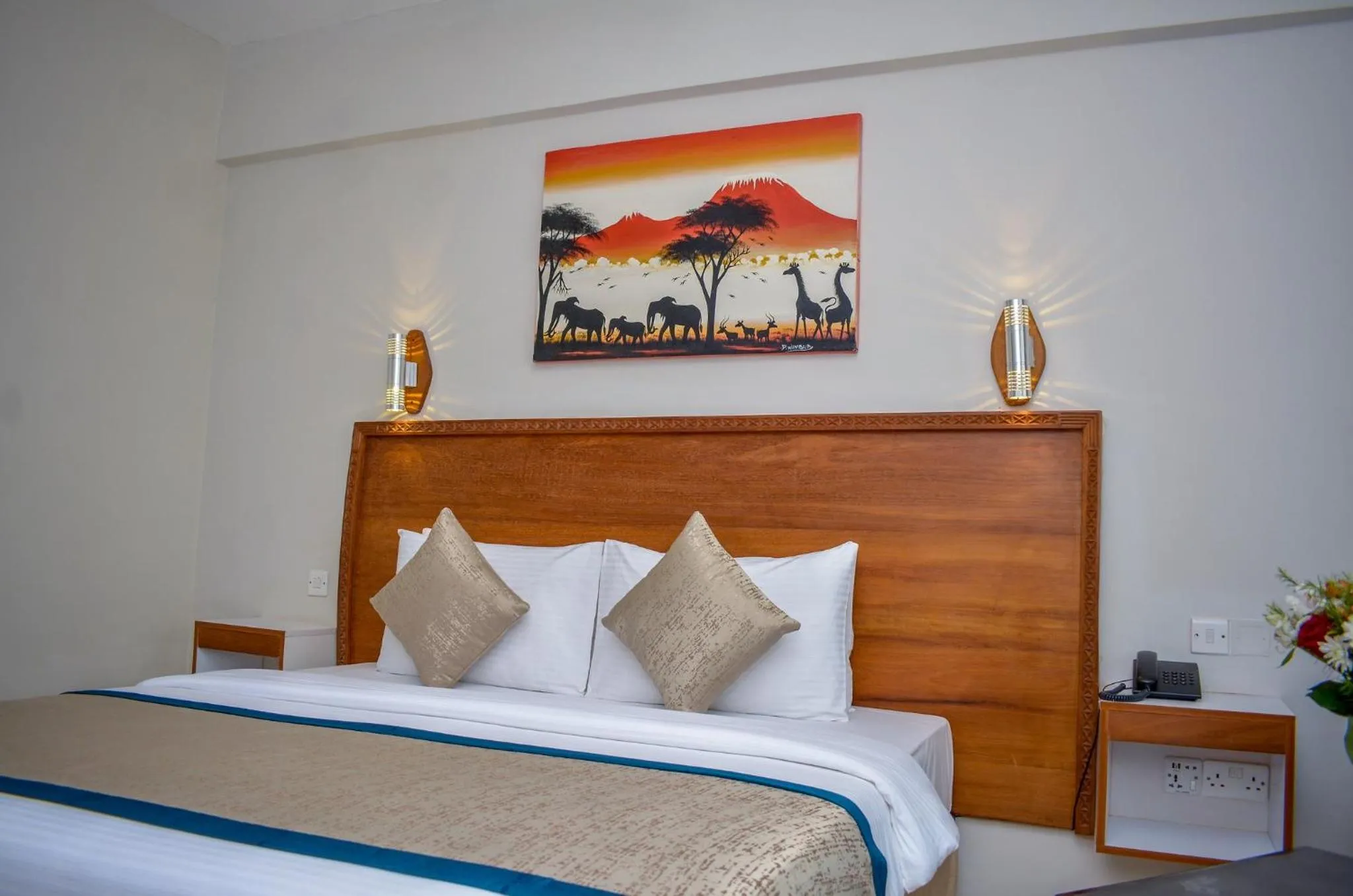 Bedroom, Bed in Hotel Sapphire