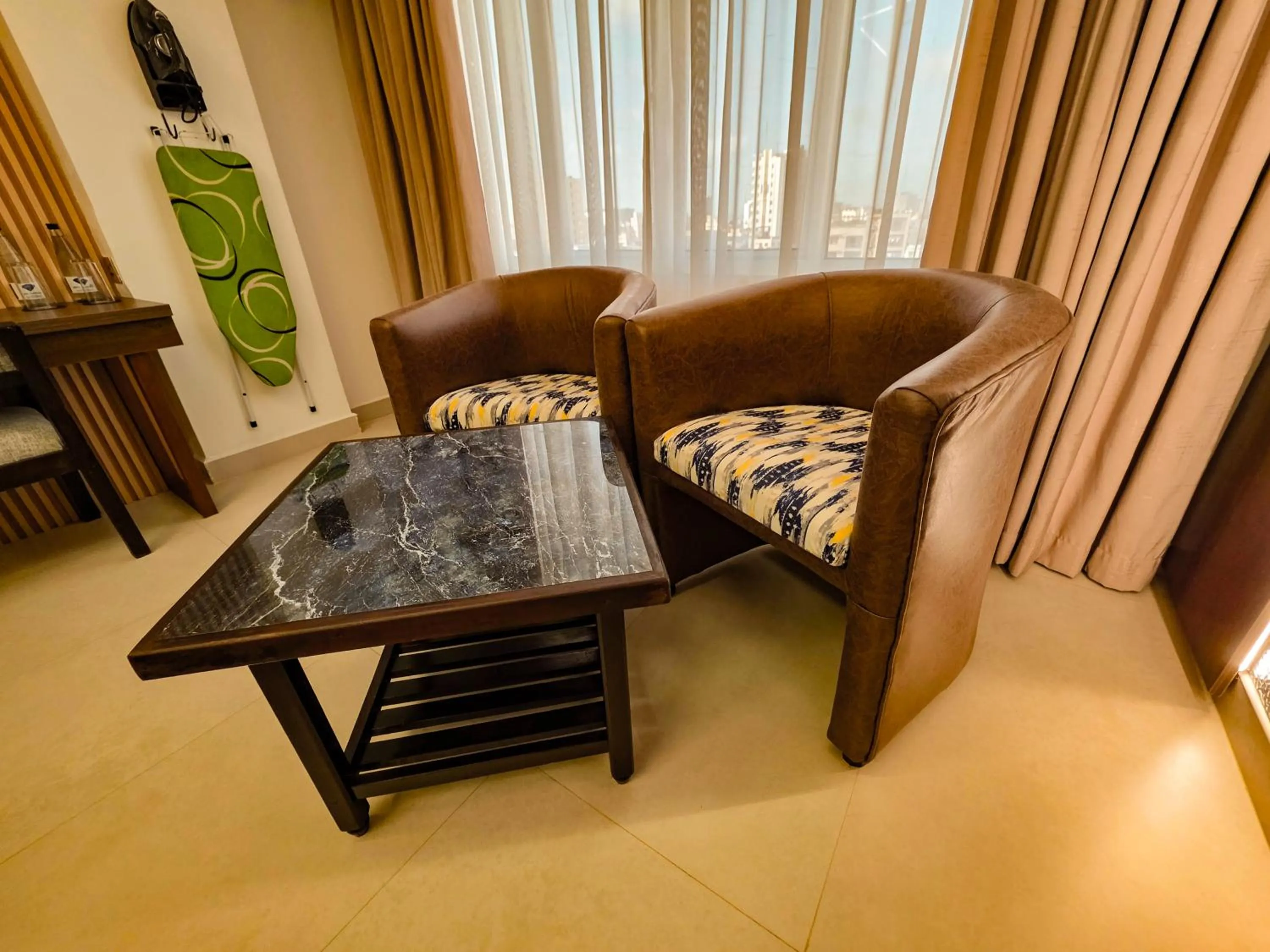 Seating area in Hotel Sapphire