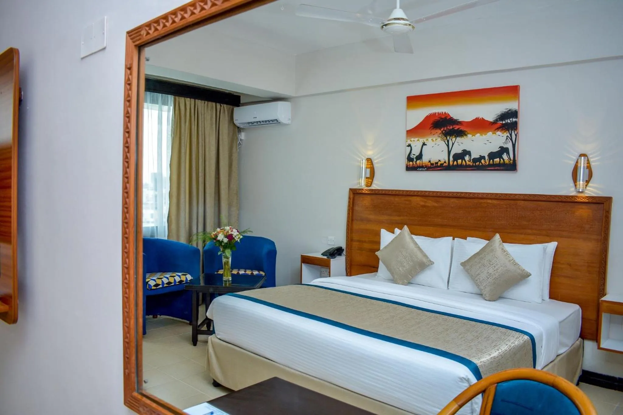 Bedroom, Bed in Hotel Sapphire