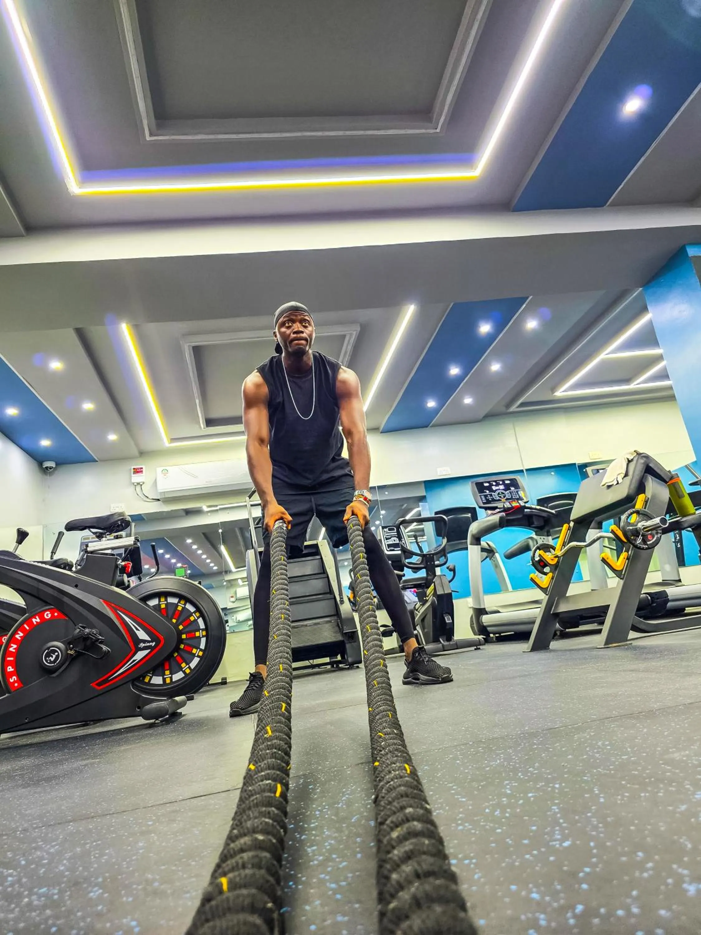 Fitness centre/facilities in Hotel Sapphire