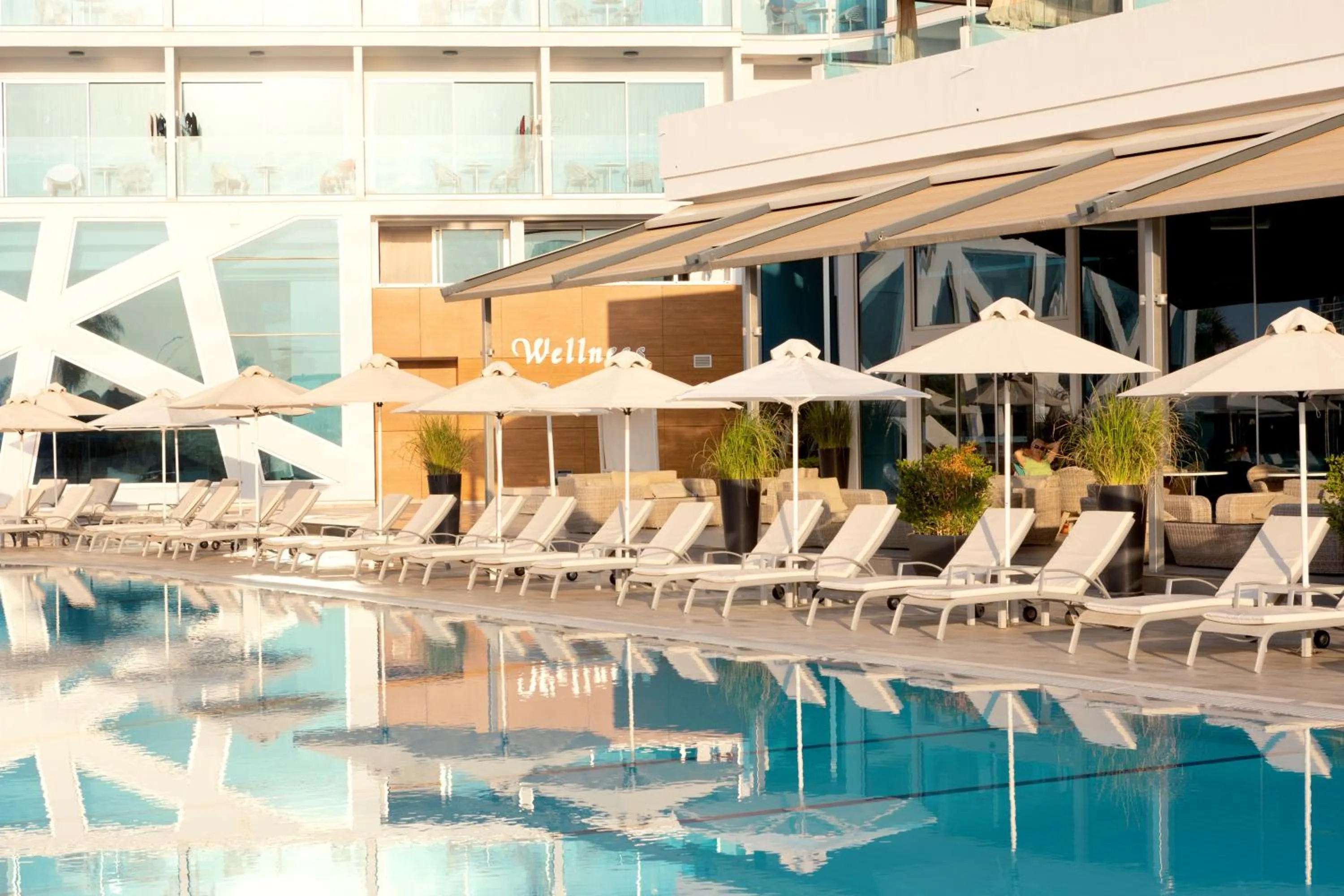 Pool view in Amethyst Napa Hotel & Spa