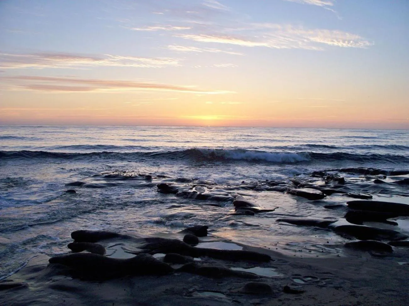 Beach in Laguna Shores Studio Suites