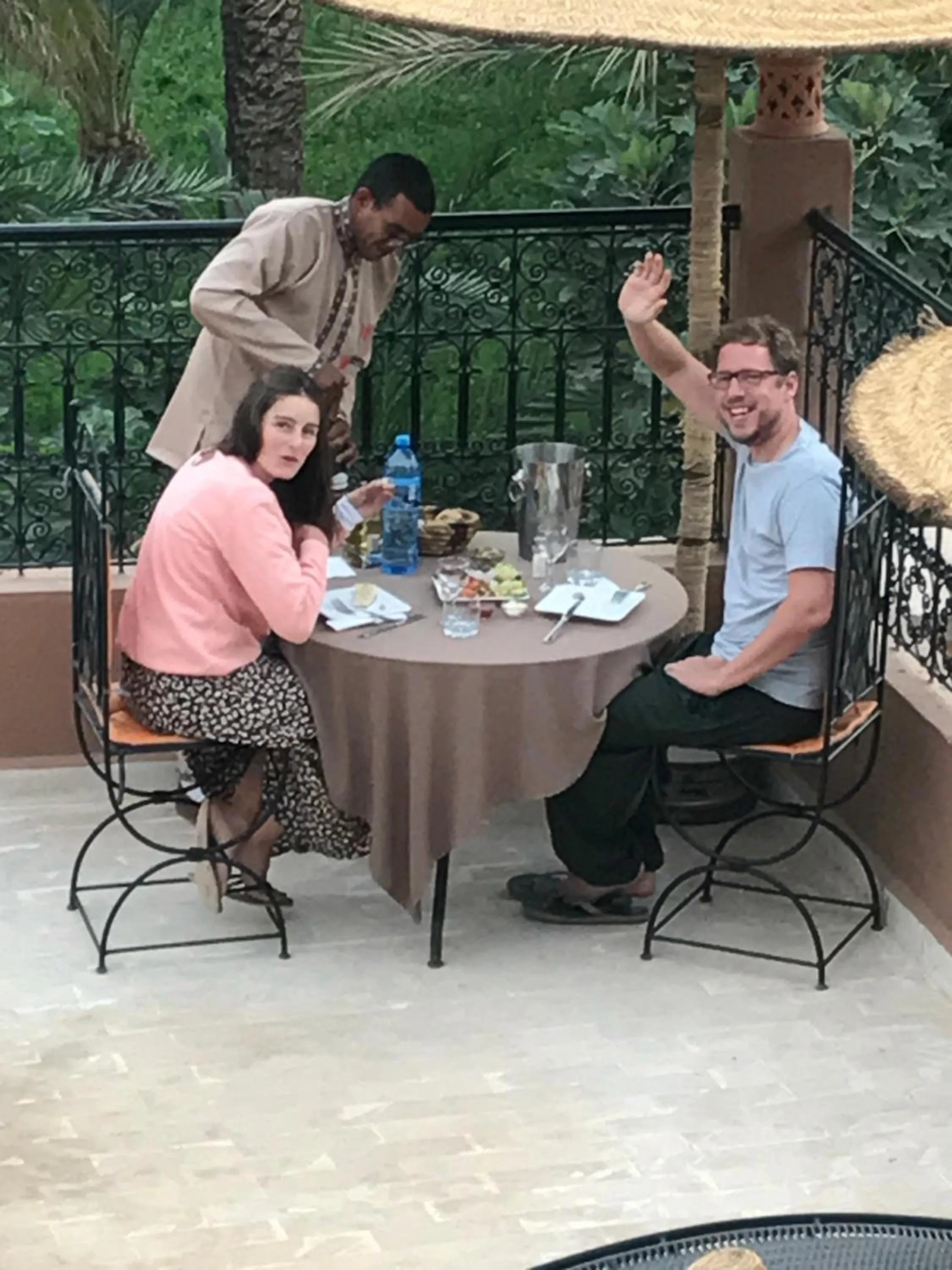 People in Riad Dar Bab Todra