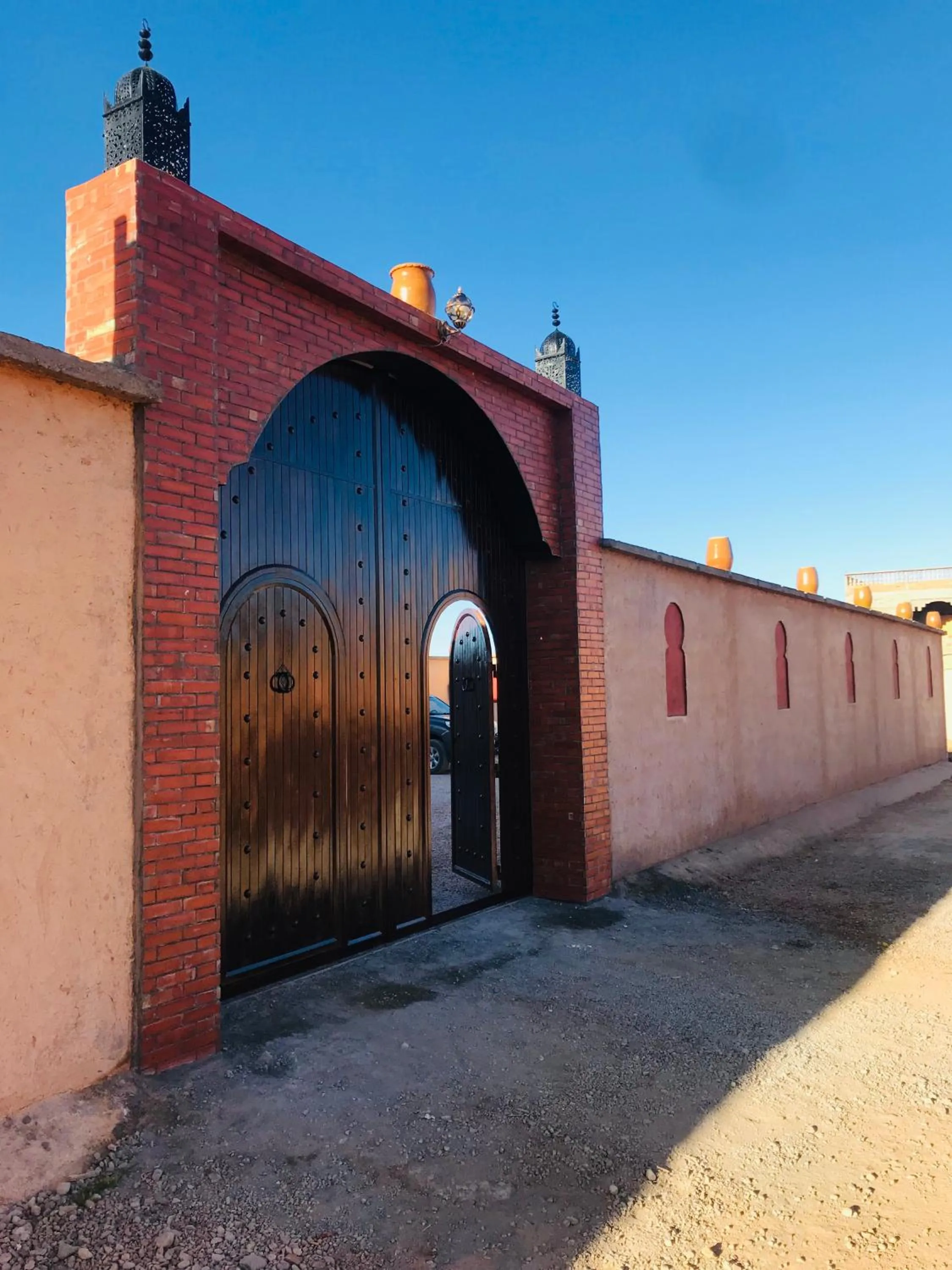 Facade/entrance in Riad Dar Bab Todra