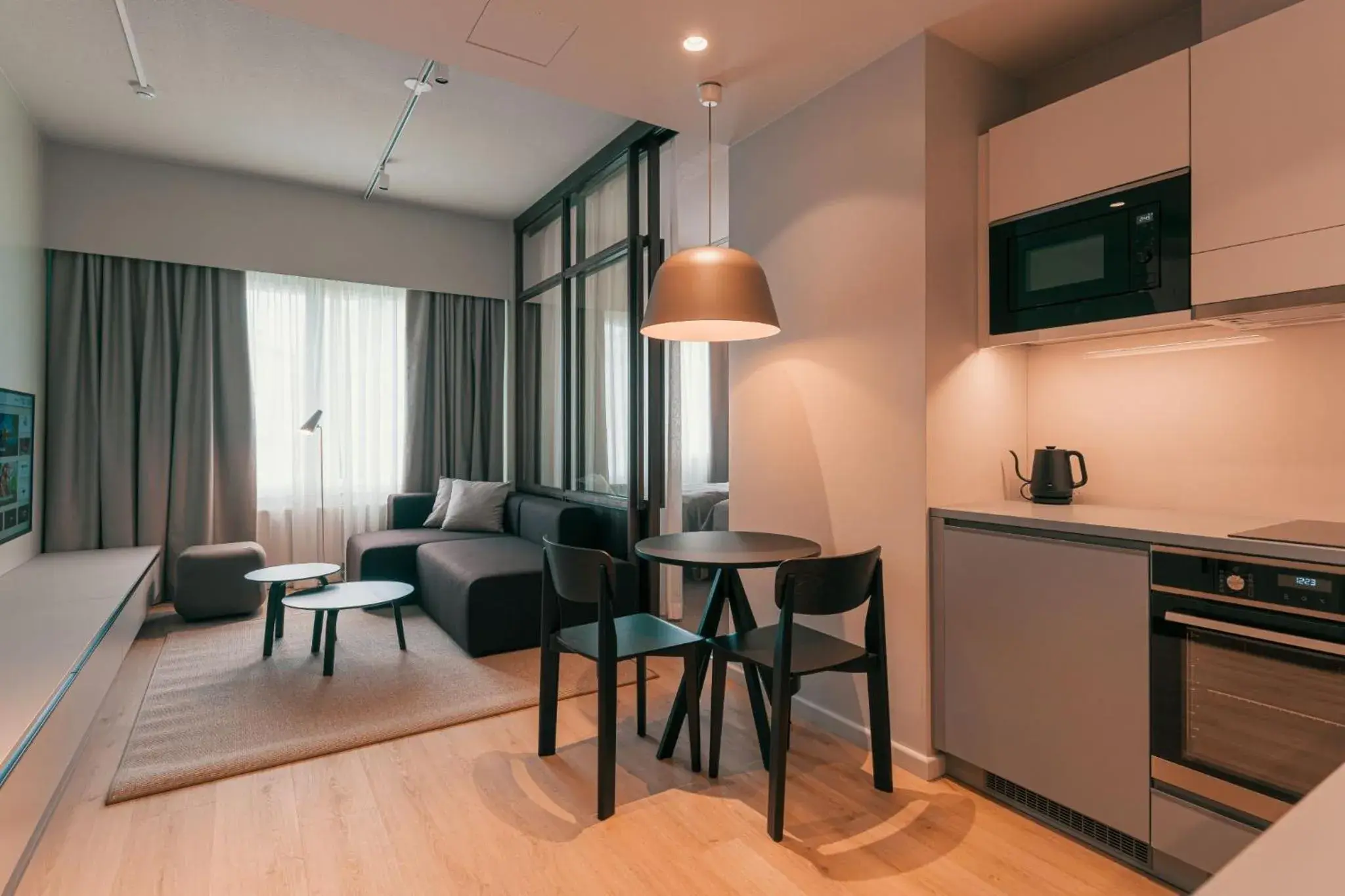 Apartment with double bed and bunk bed for two kids in Original Sokos Hotel Seurahuone Savonlinna Apartment with double bed and bunk bed for two kids in Original Sokos Hotel Seurahuone Savonlinna