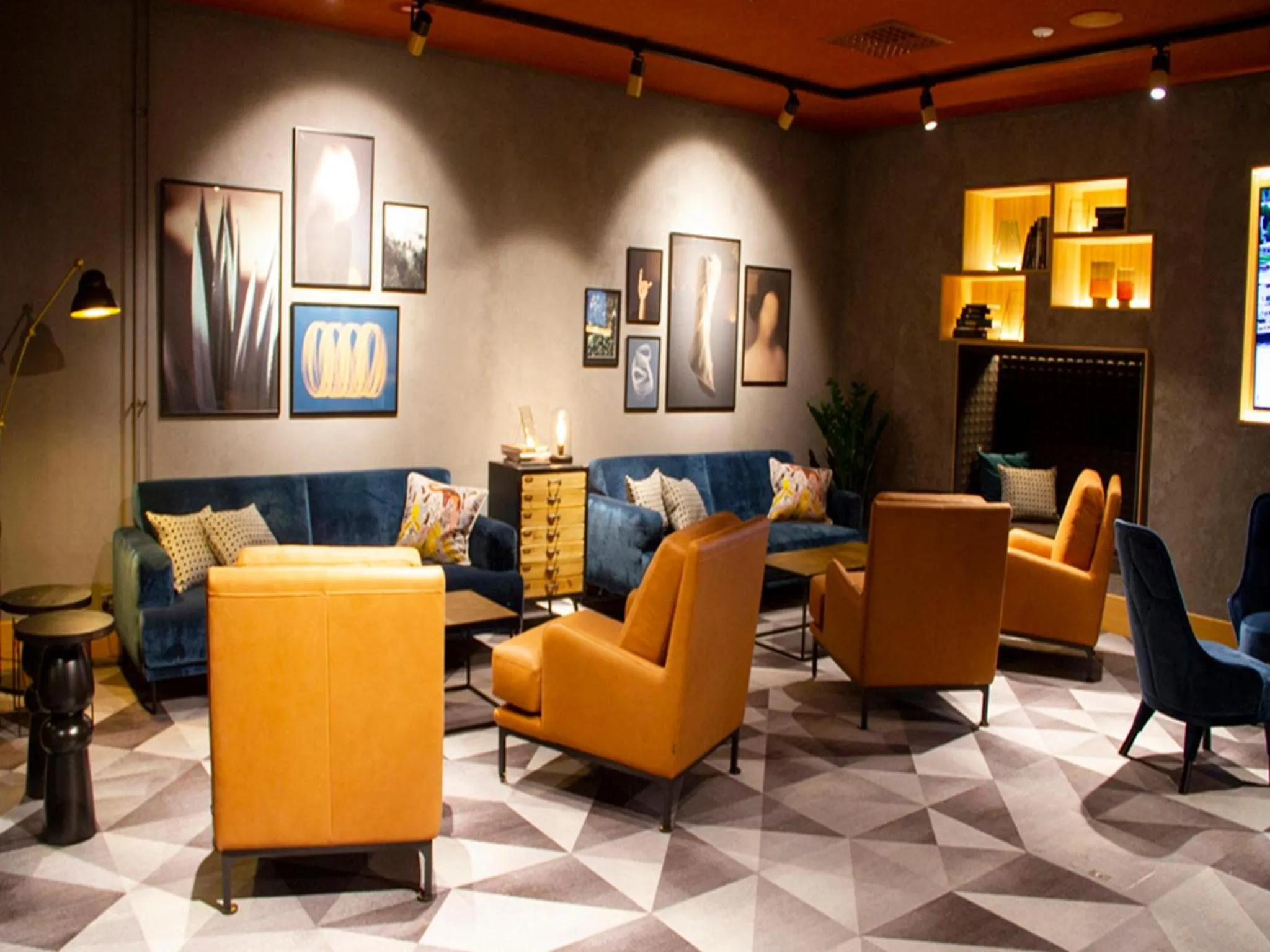 Communal lounge/ TV room in Original Sokos Hotel Seurahuone Savonlinna