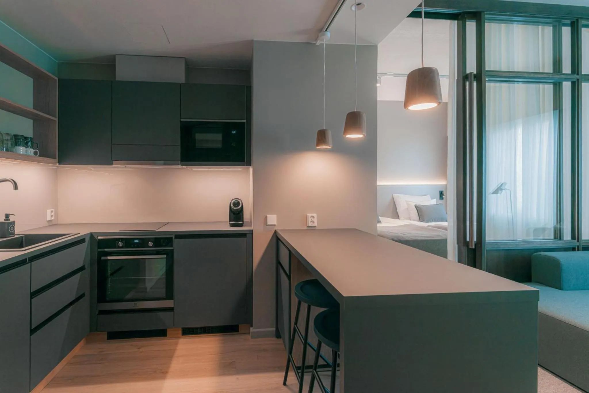 Kitchen or kitchenette in Original Sokos Hotel Seurahuone Savonlinna