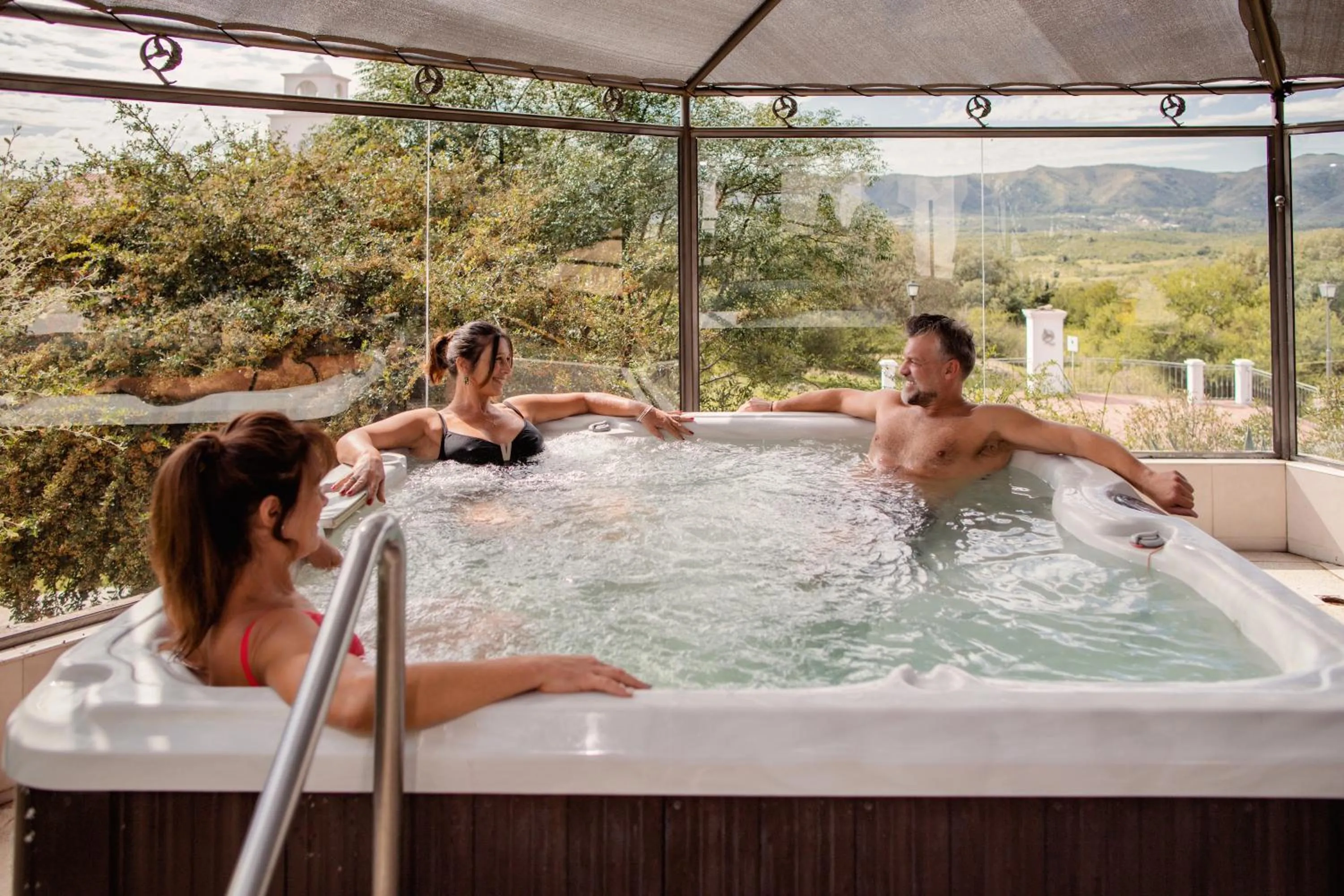 Natural landscape in La Posada Del Qenti