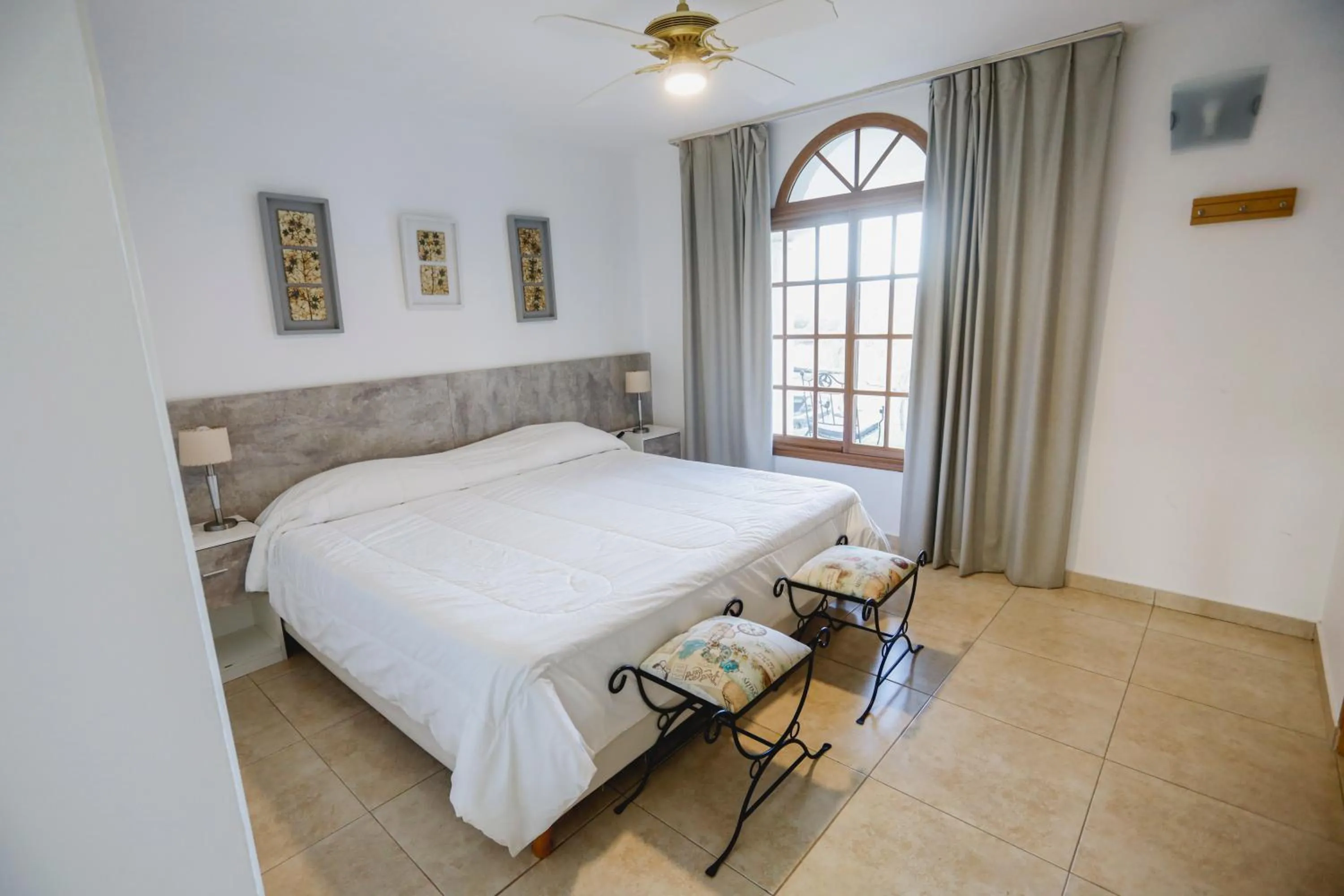 Bed in La Posada Del Qenti