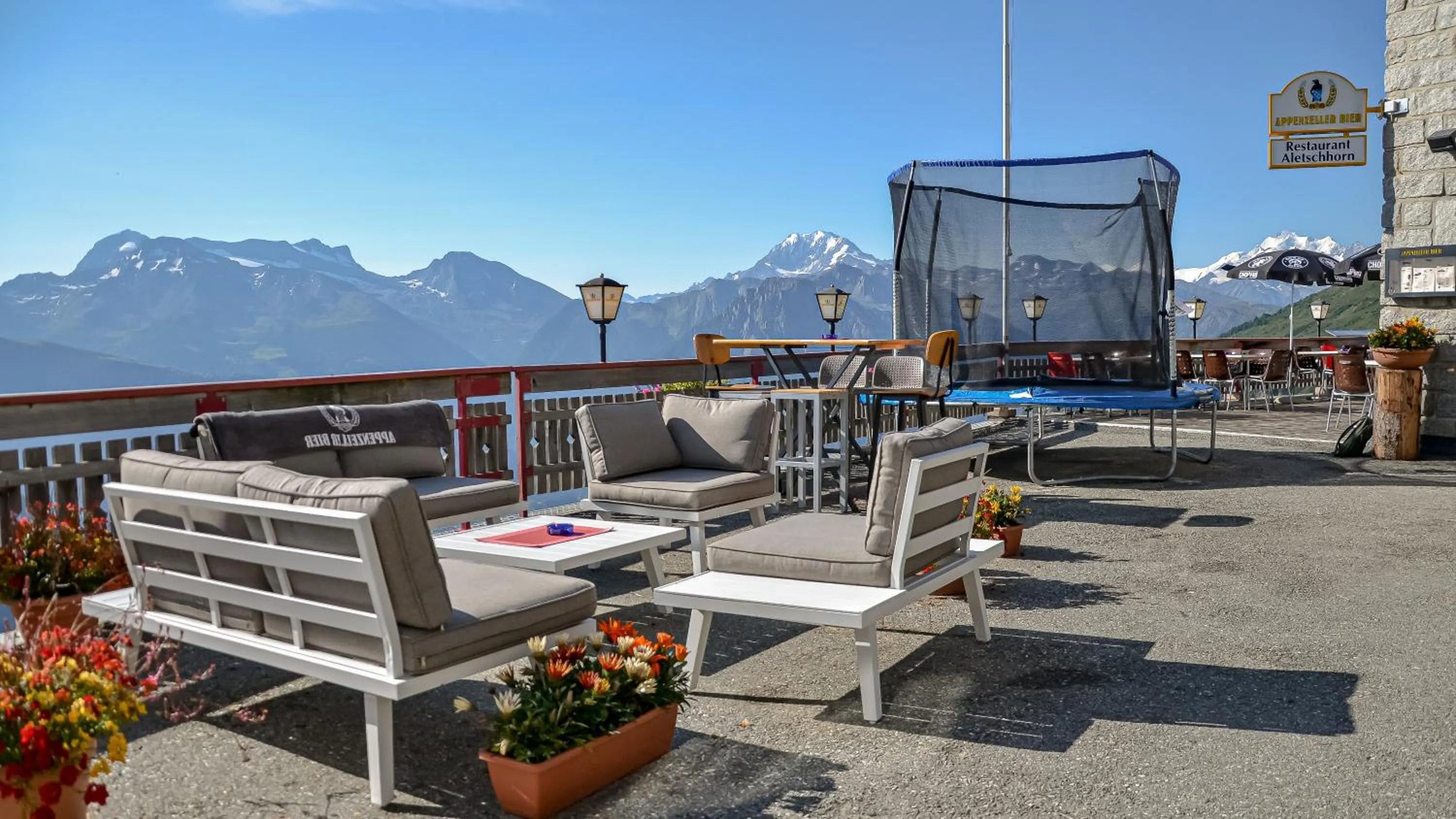 Restaurant/places to eat in Hotel Aletschhorn