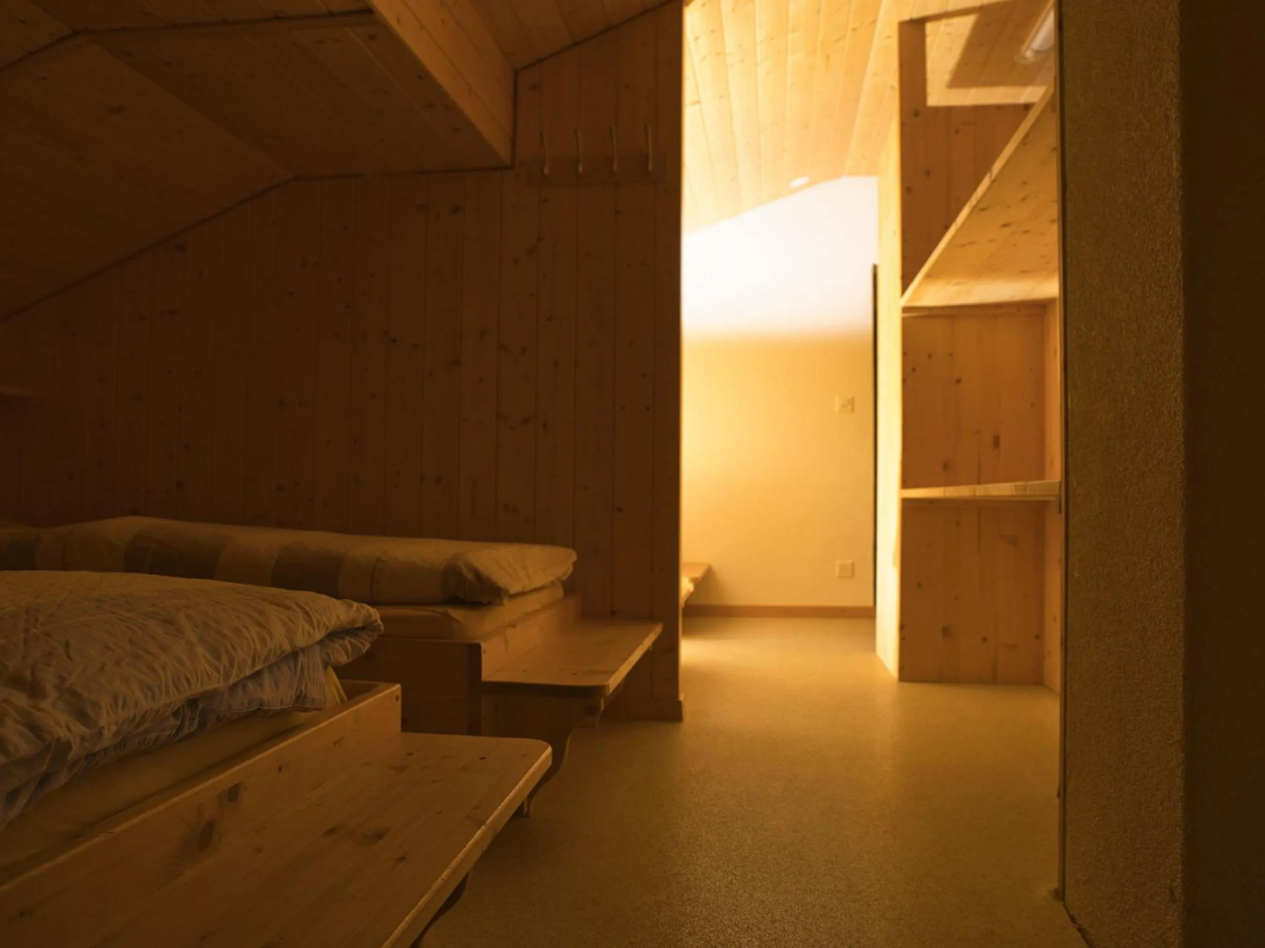 Bed in Hotel Aletschhorn