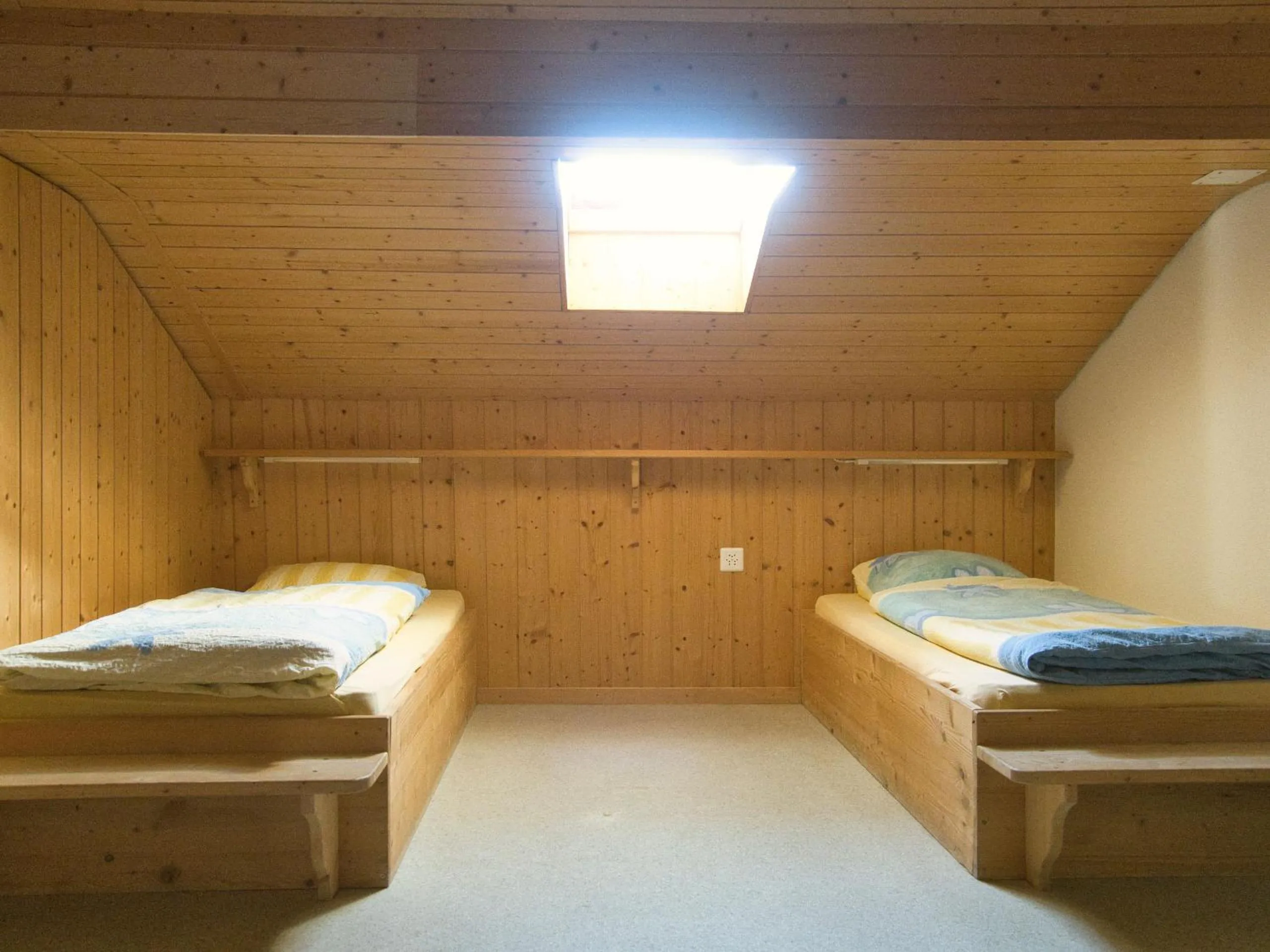 Bed in Hotel Aletschhorn