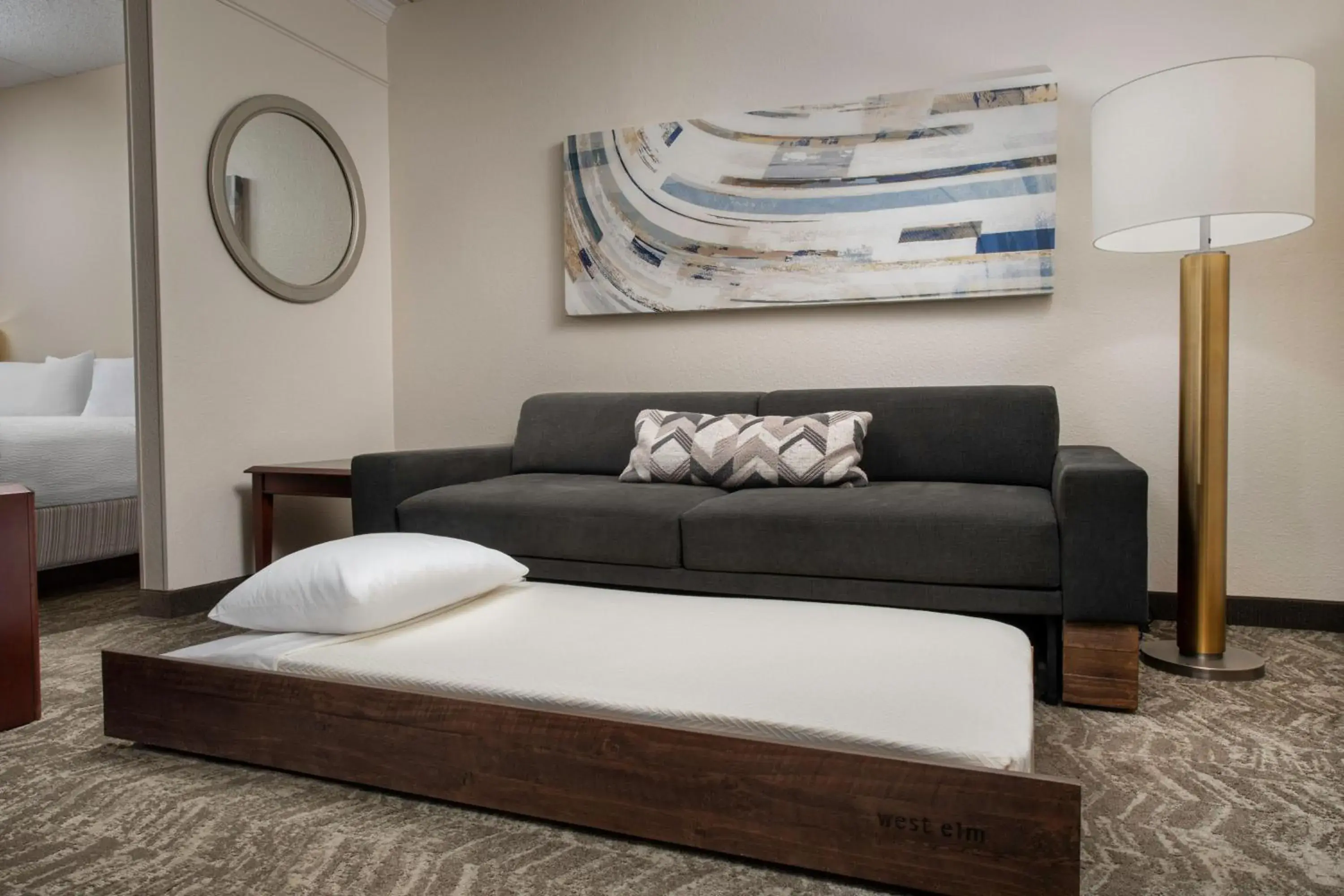 King Suite with Sofa Bed in SpringHill Suites Dallas Addison/Quorum Drive King Suite with Sofa Bed in SpringHill Suites Dallas Addison/Quorum Drive