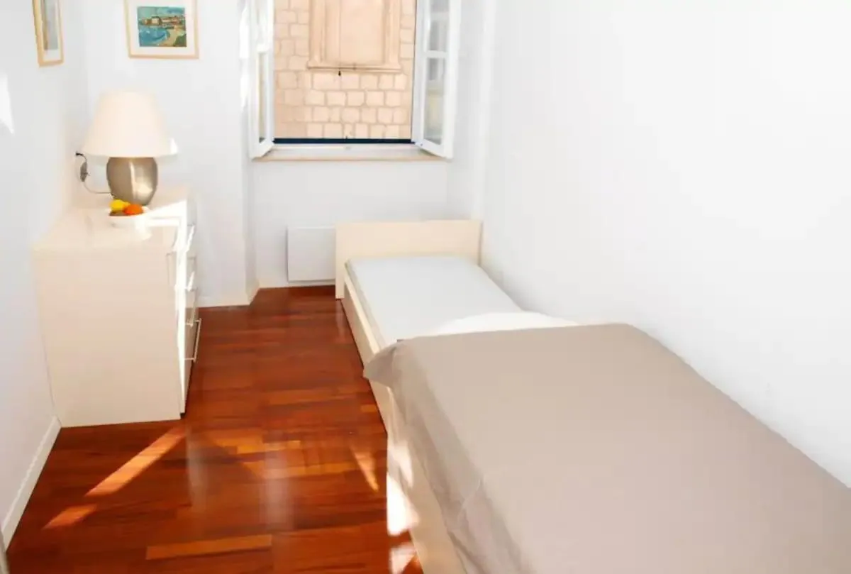 Bedroom, Bed in Miró Studio Apartments Dubrovnik