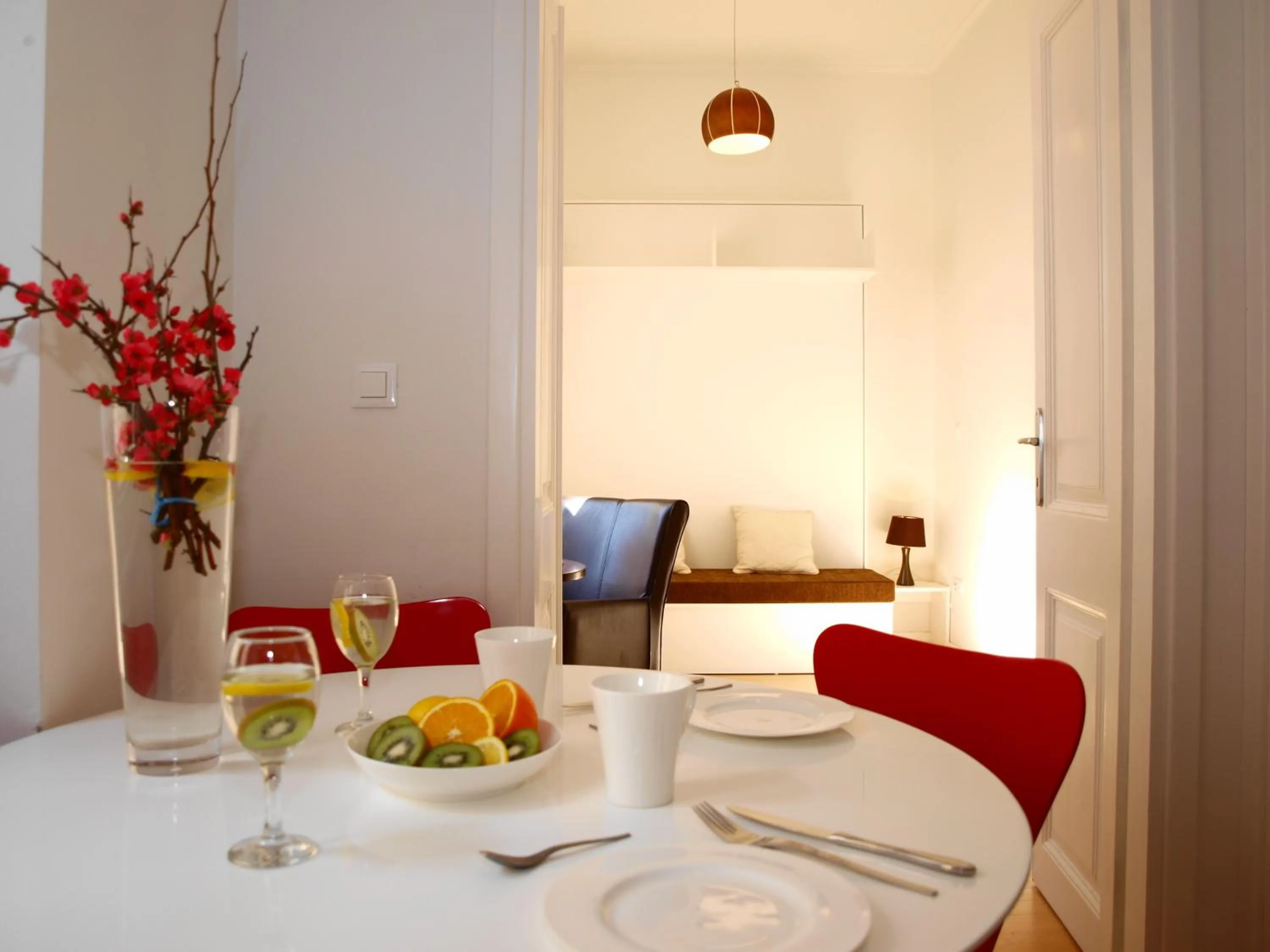 Dining area in Miró Studio Apartments Dubrovnik