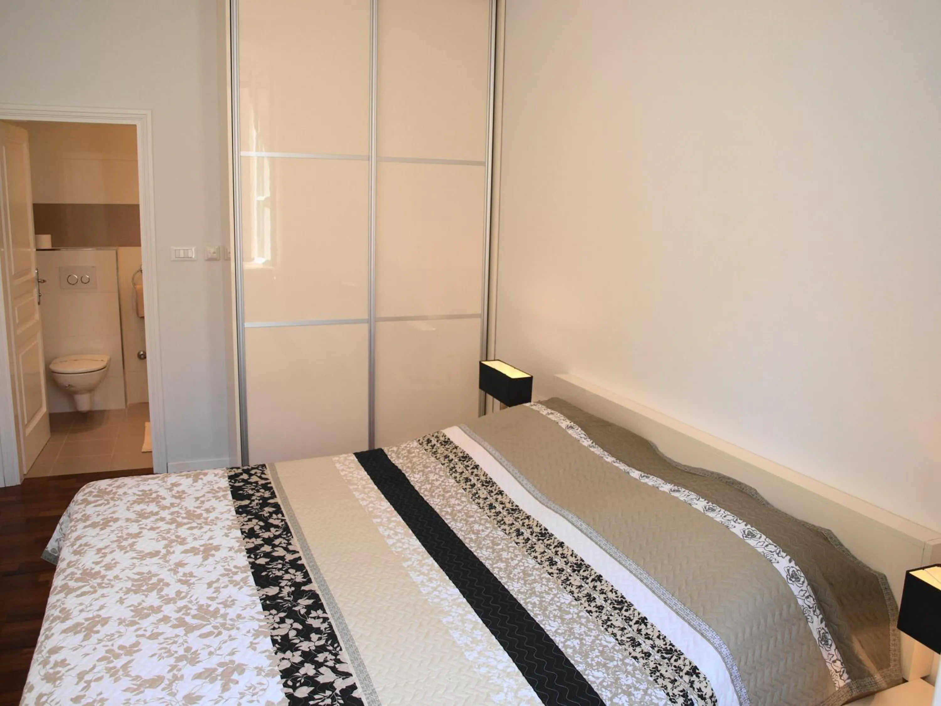 Bed in Miró Studio Apartments Dubrovnik