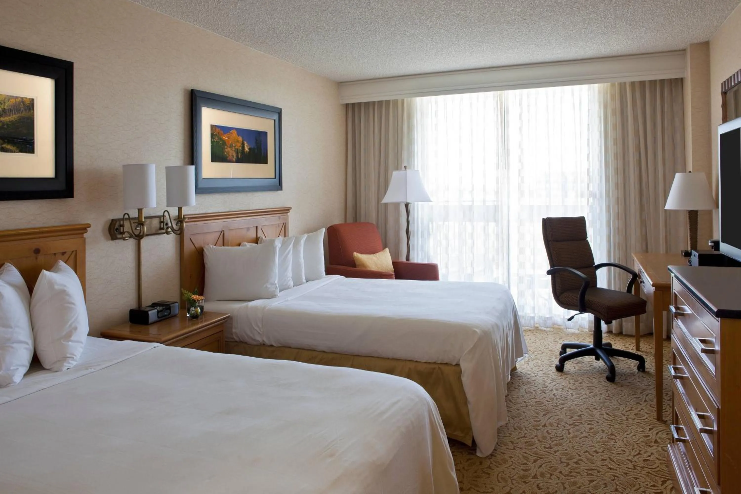 Photo of the whole room, Bed in Denver Marriott West