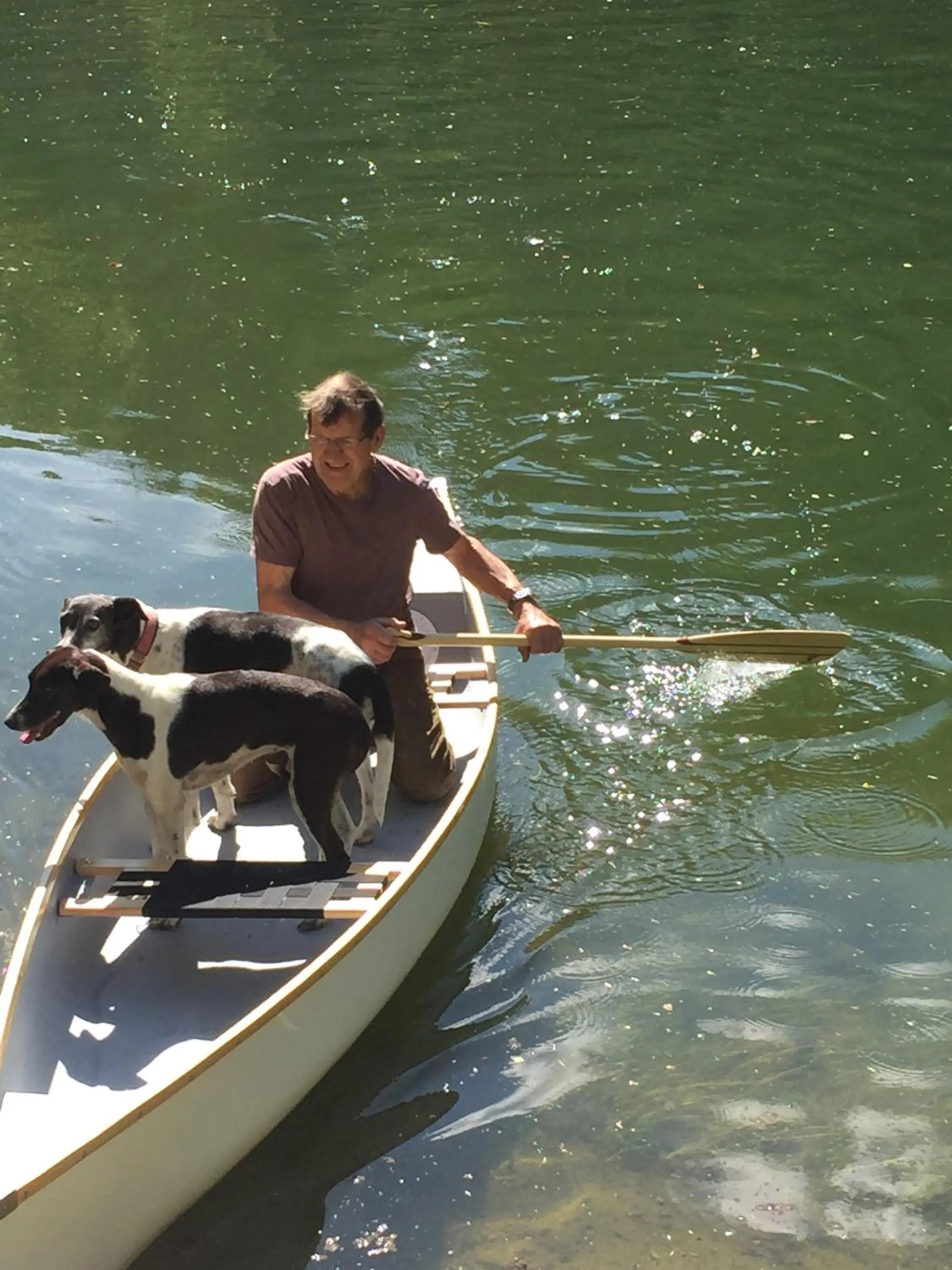 Canoeing in Auberge de la Bouege