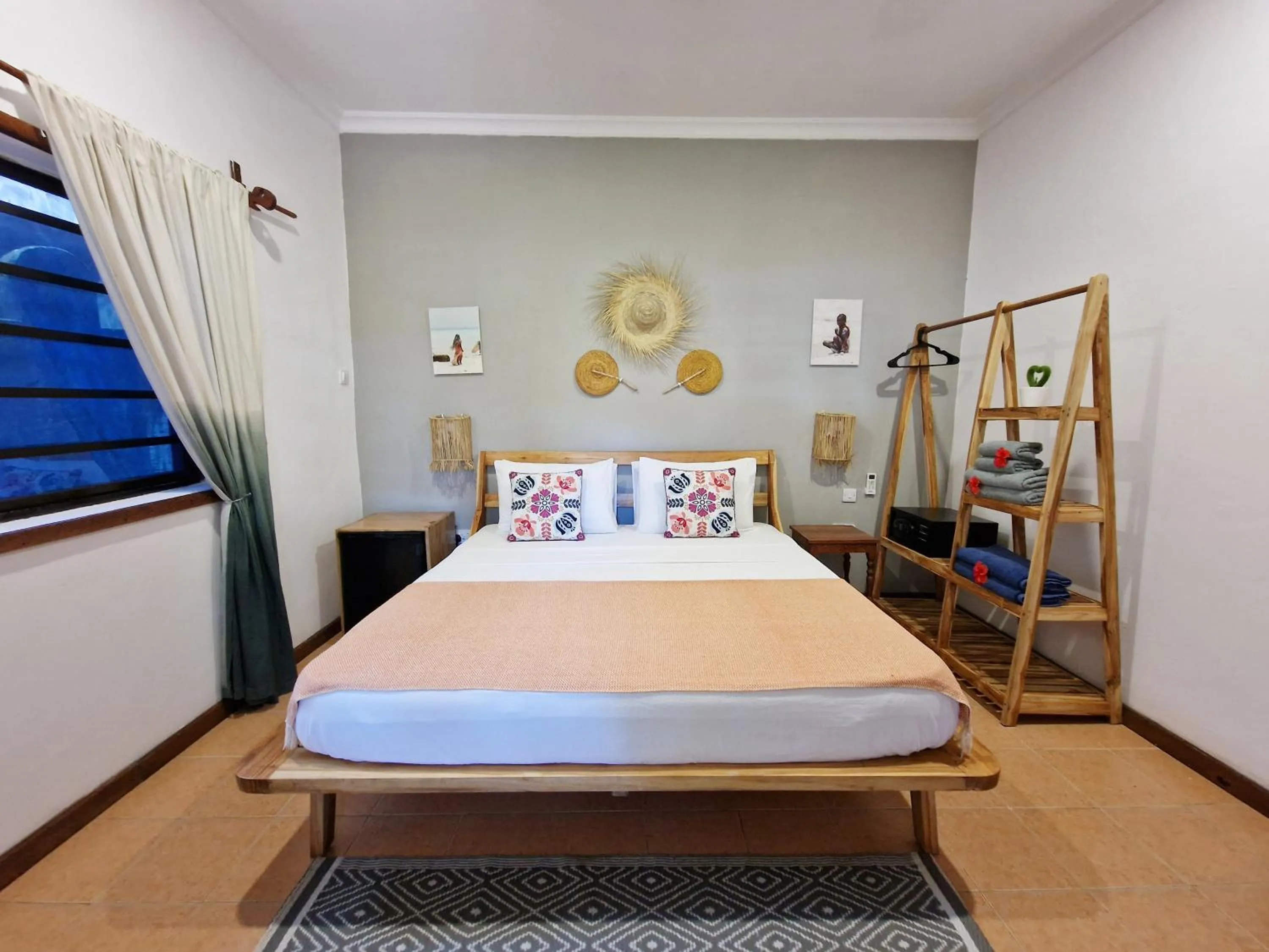 Bed in Aya Beach Resort