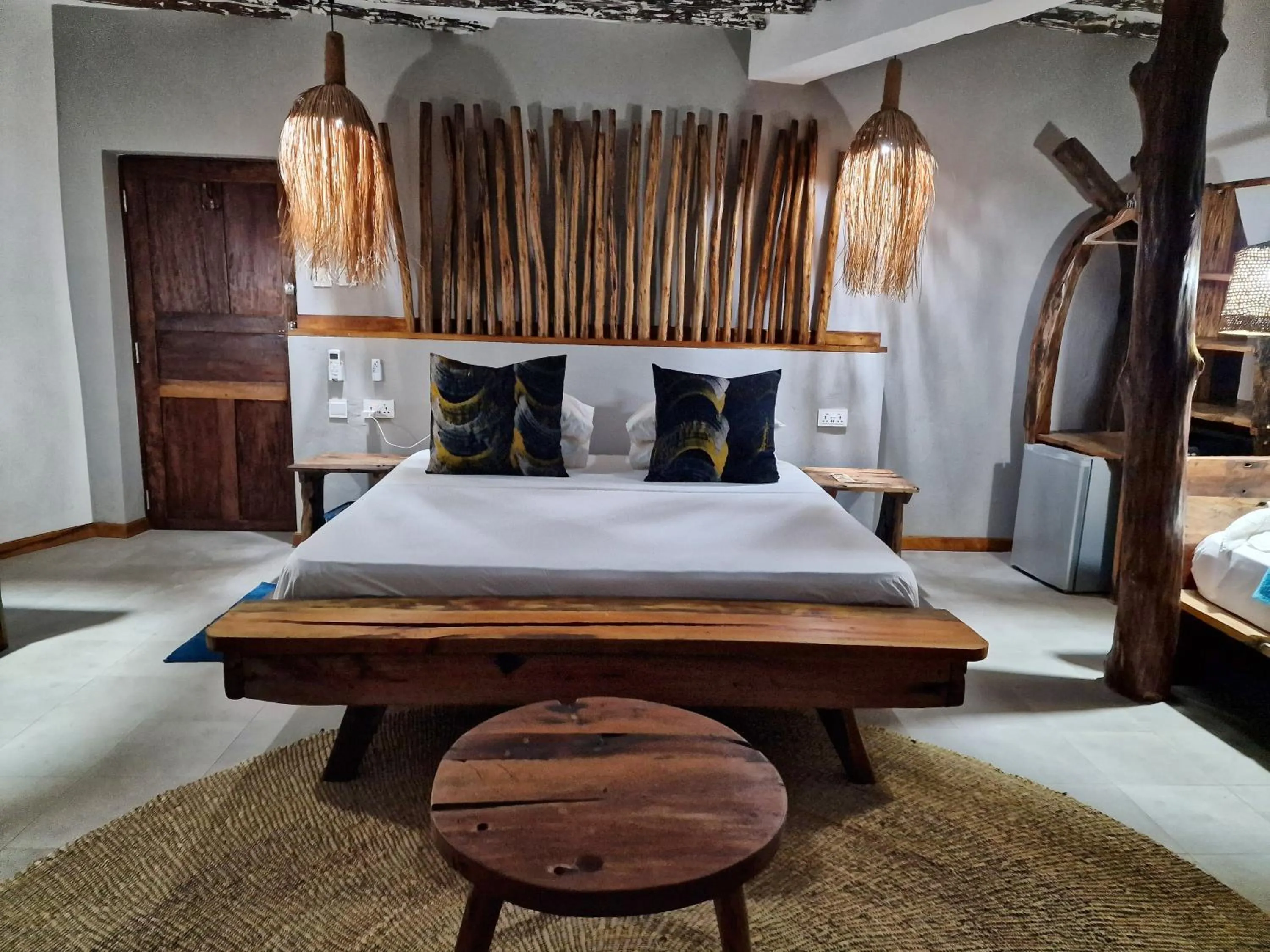 Bed in Aya Beach Resort