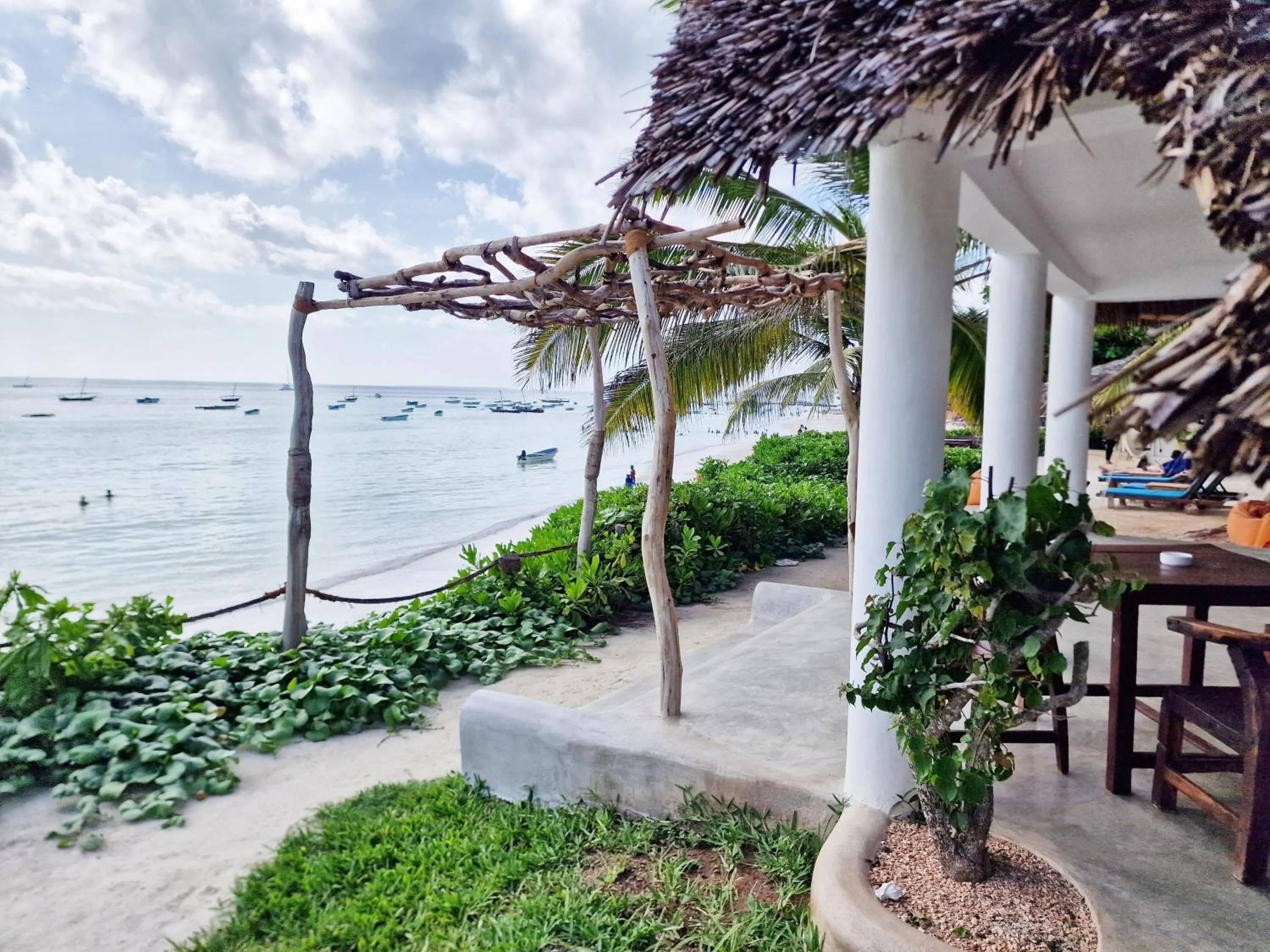 Patio in Aya Beach Resort