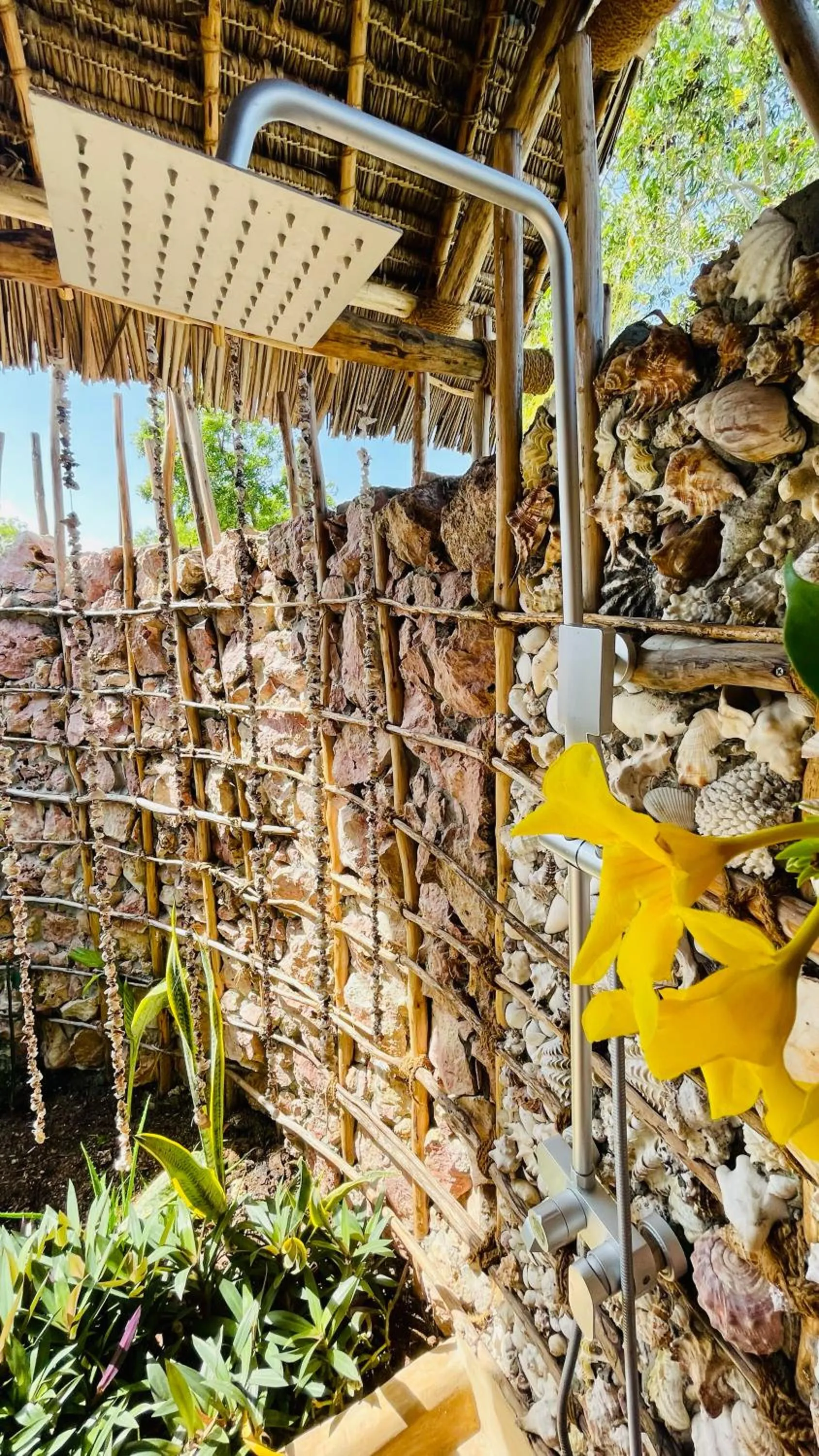 Shower in Aya Beach Resort