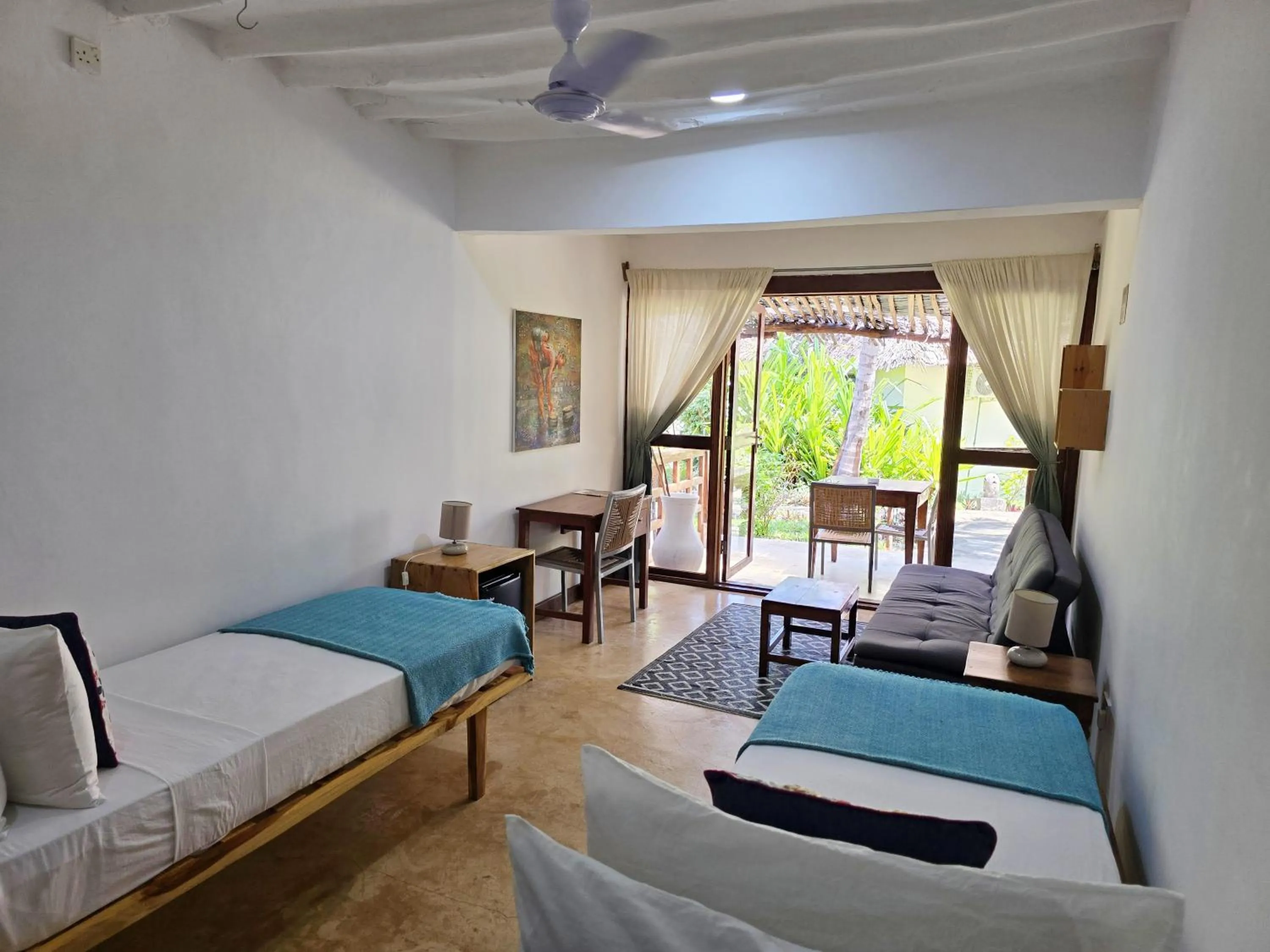 Bed in Aya Beach Resort