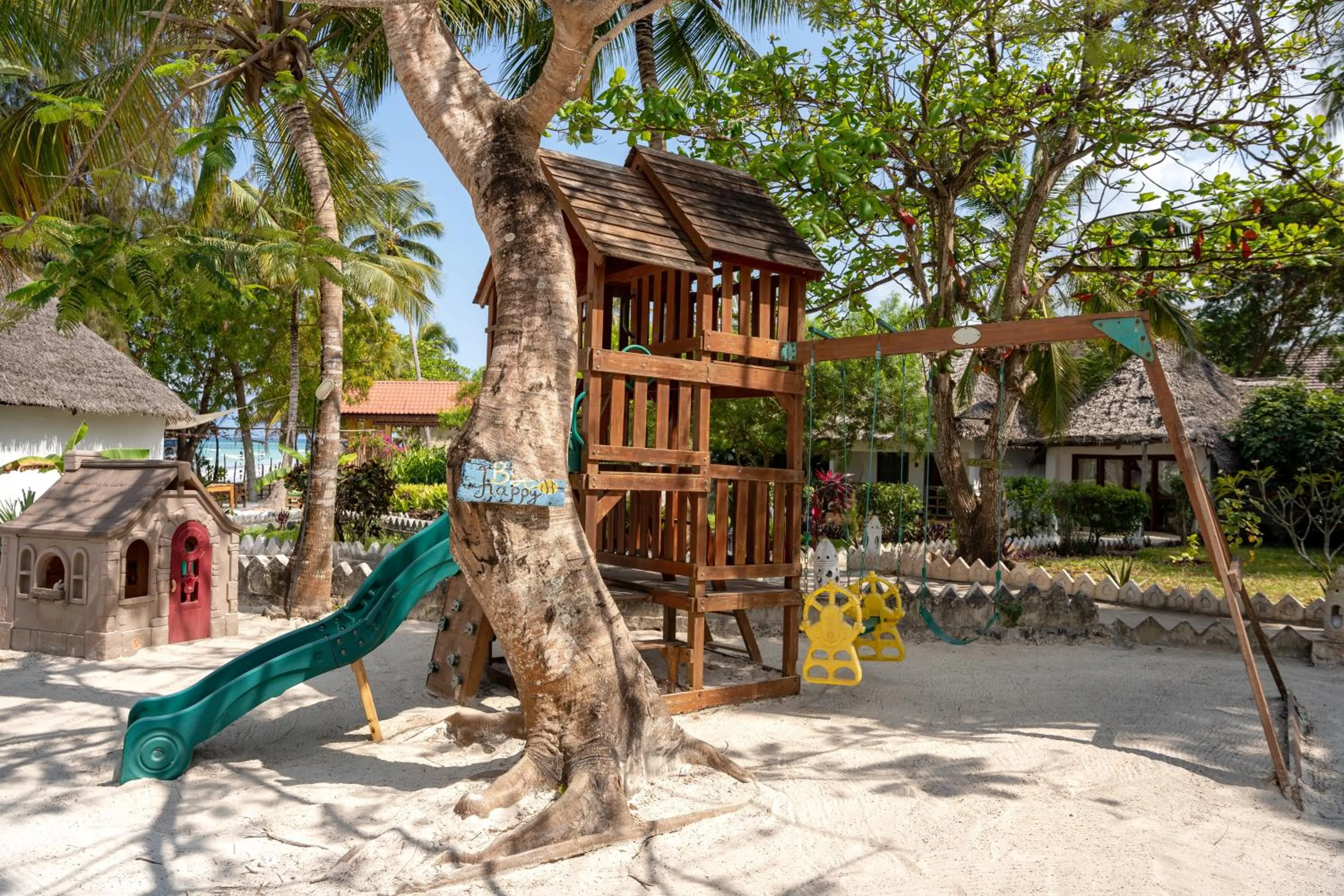 Children play ground in Aya Beach Resort