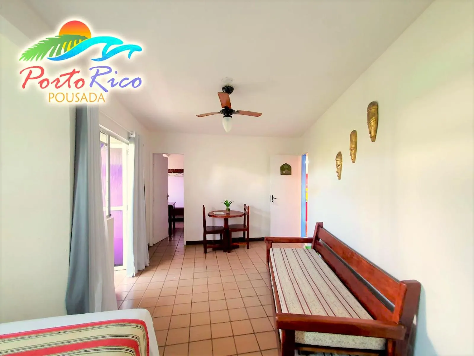 Dining area in Pousada Porto Rico