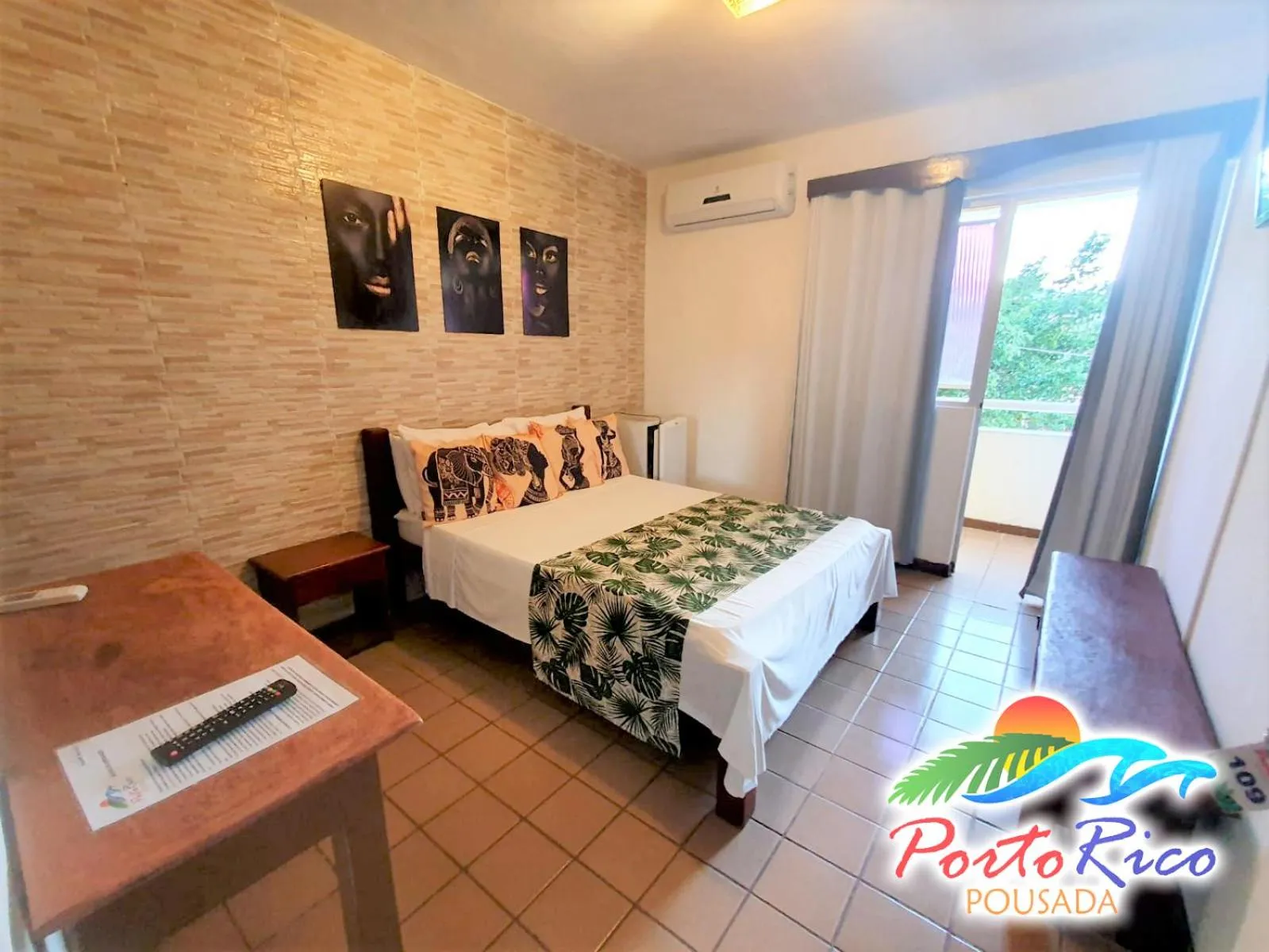 Photo of the whole room in Pousada Porto Rico