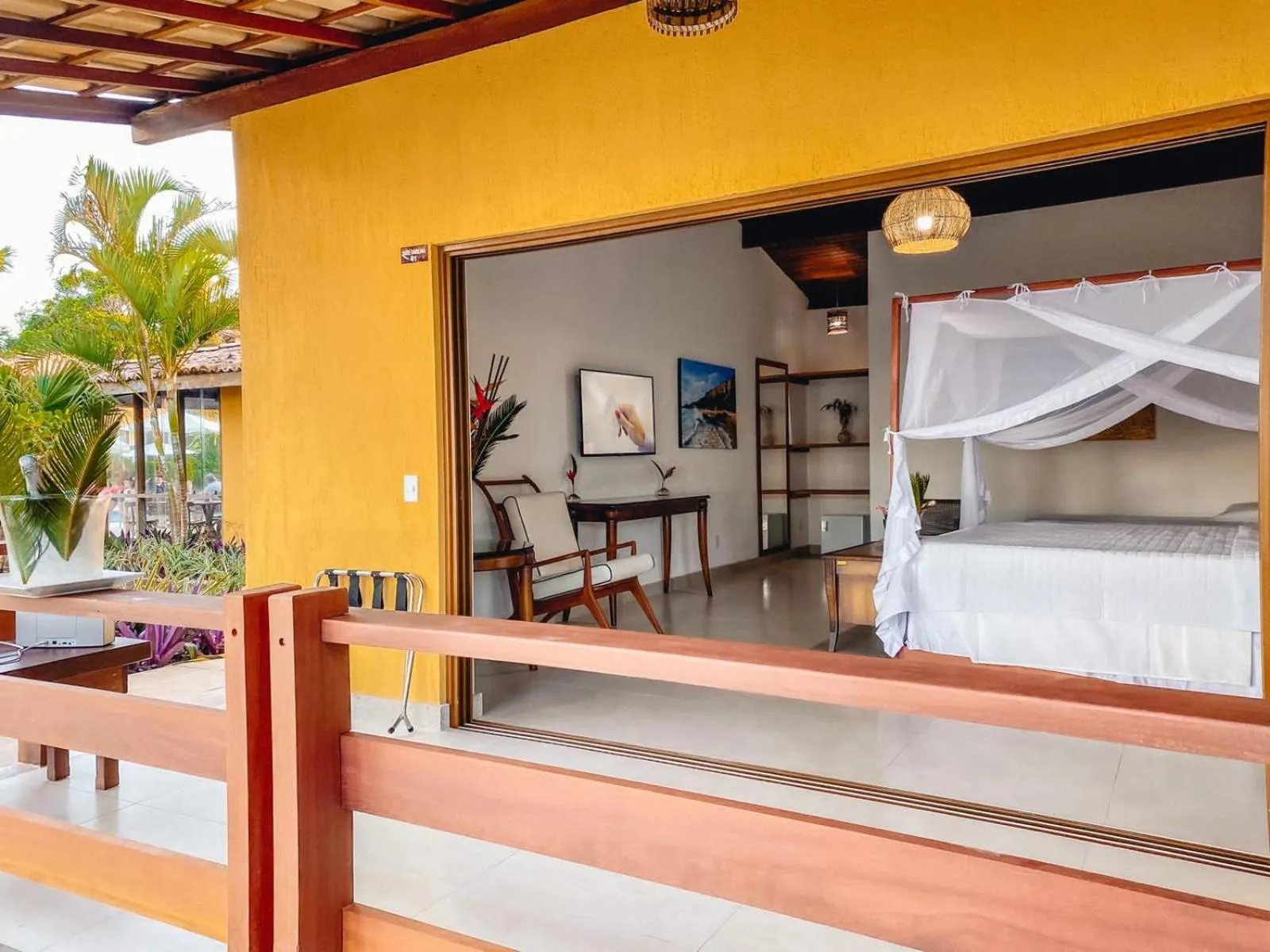 Patio in Arraial Bangalô Praia Hotel