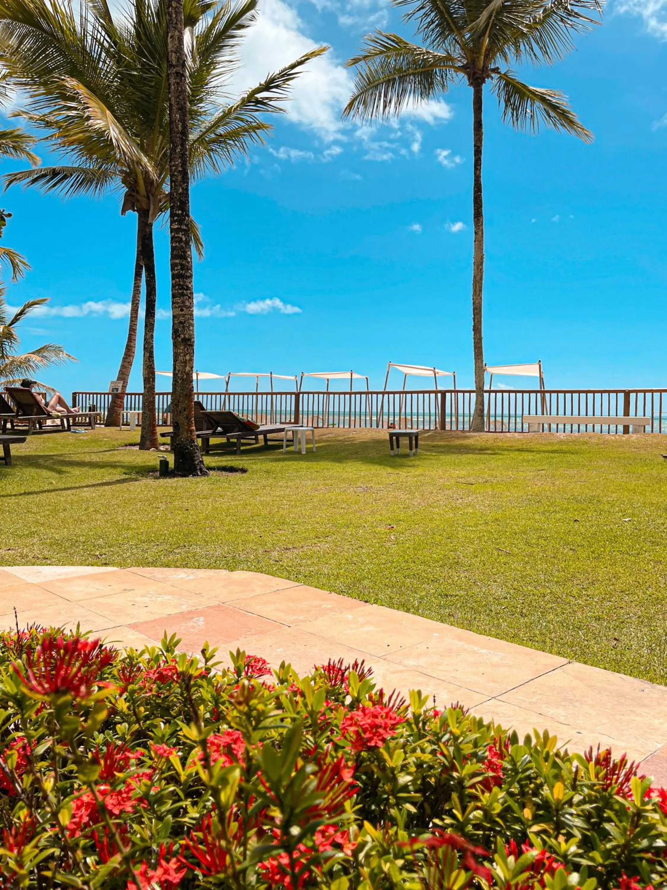 Garden view in Arraial Bangalô Praia Hotel