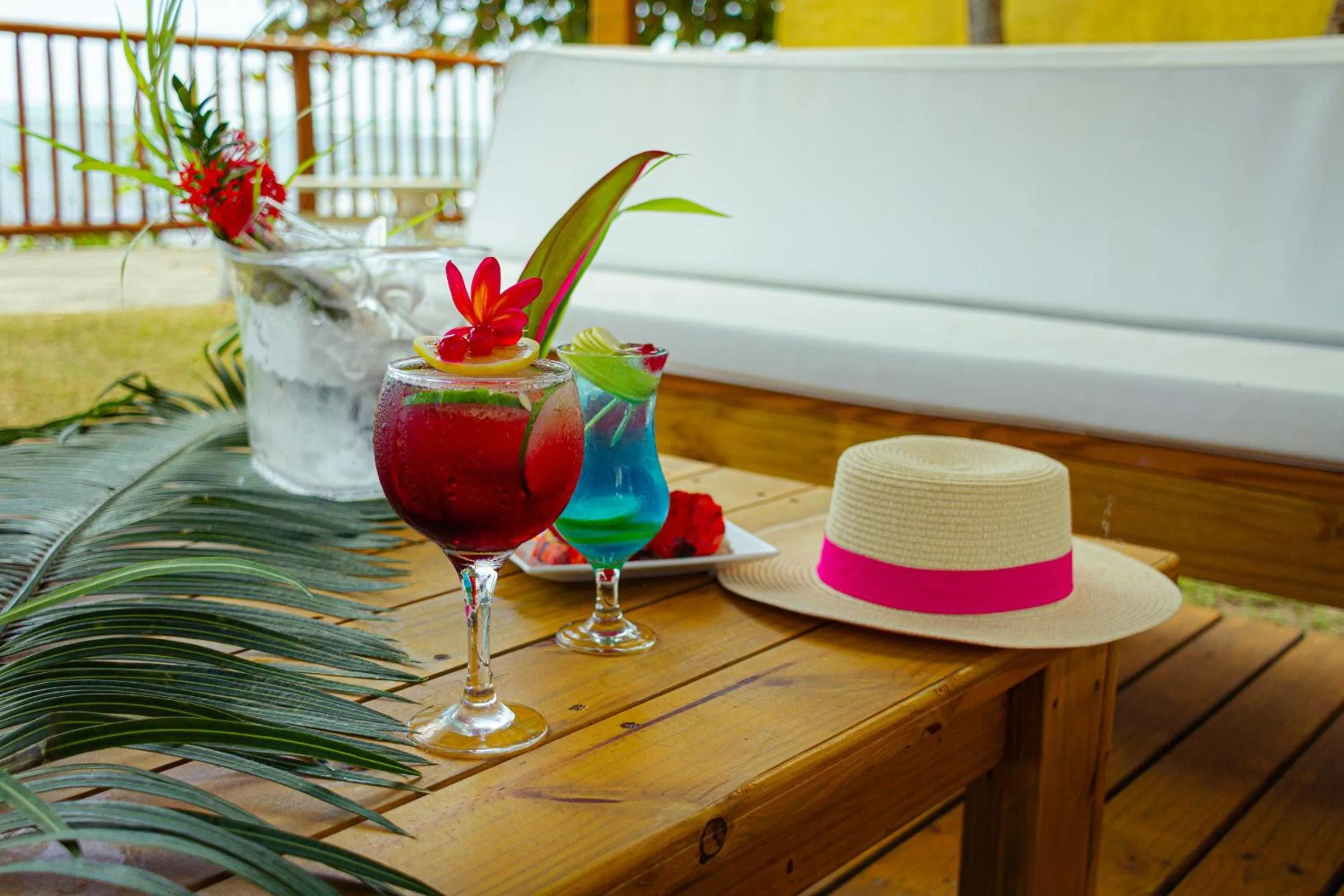 Drinks in Arraial Bangalô Praia Hotel