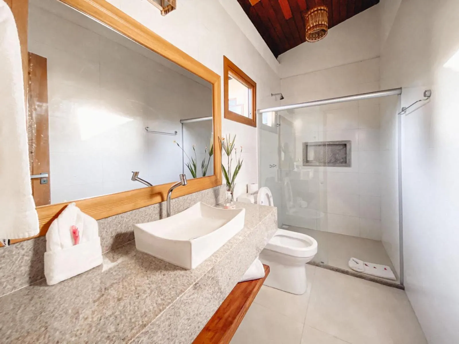 Bathroom in Arraial Bangalô Praia Hotel