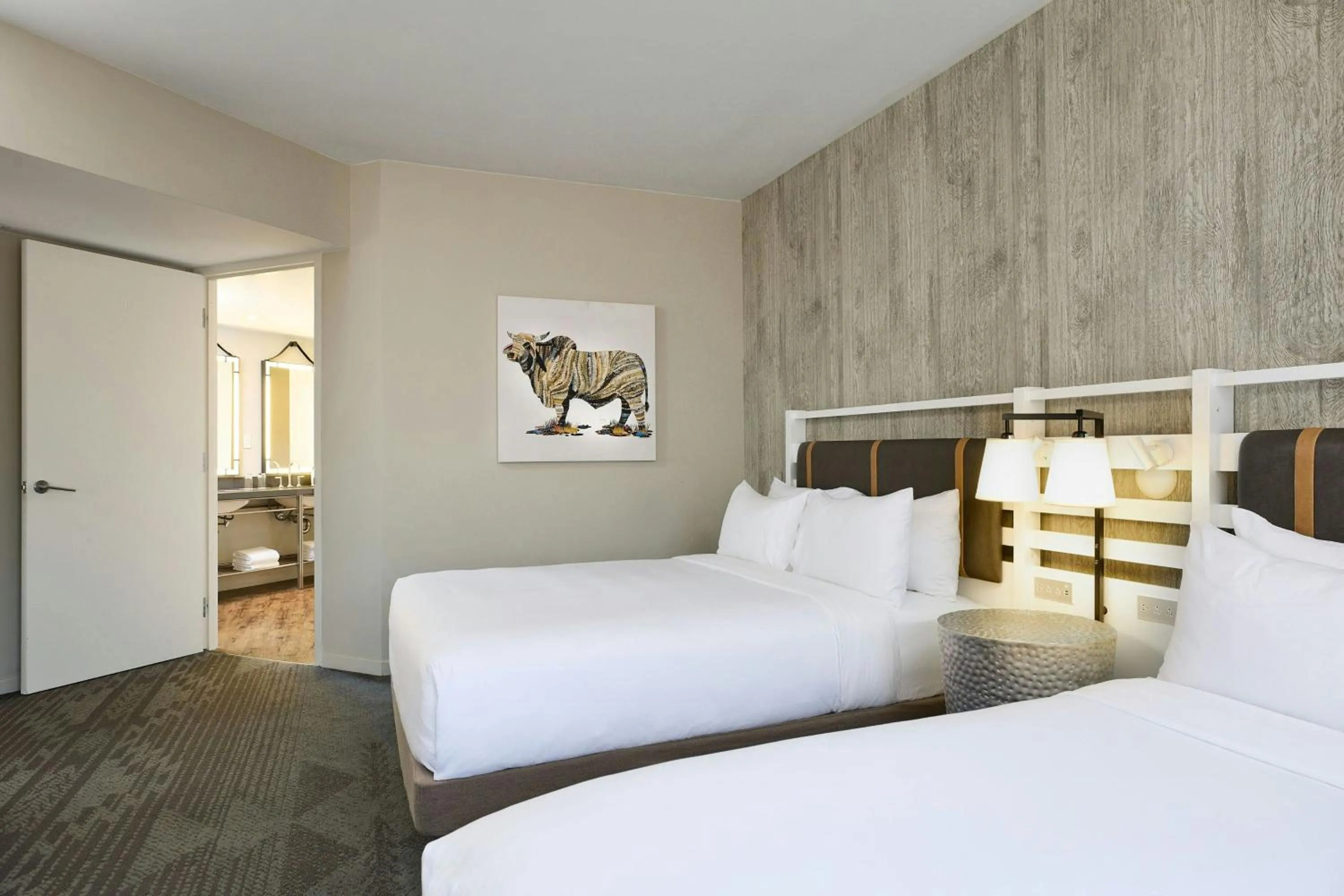 Bedroom, Bed in The Worthington Renaissance Fort Worth Hotel