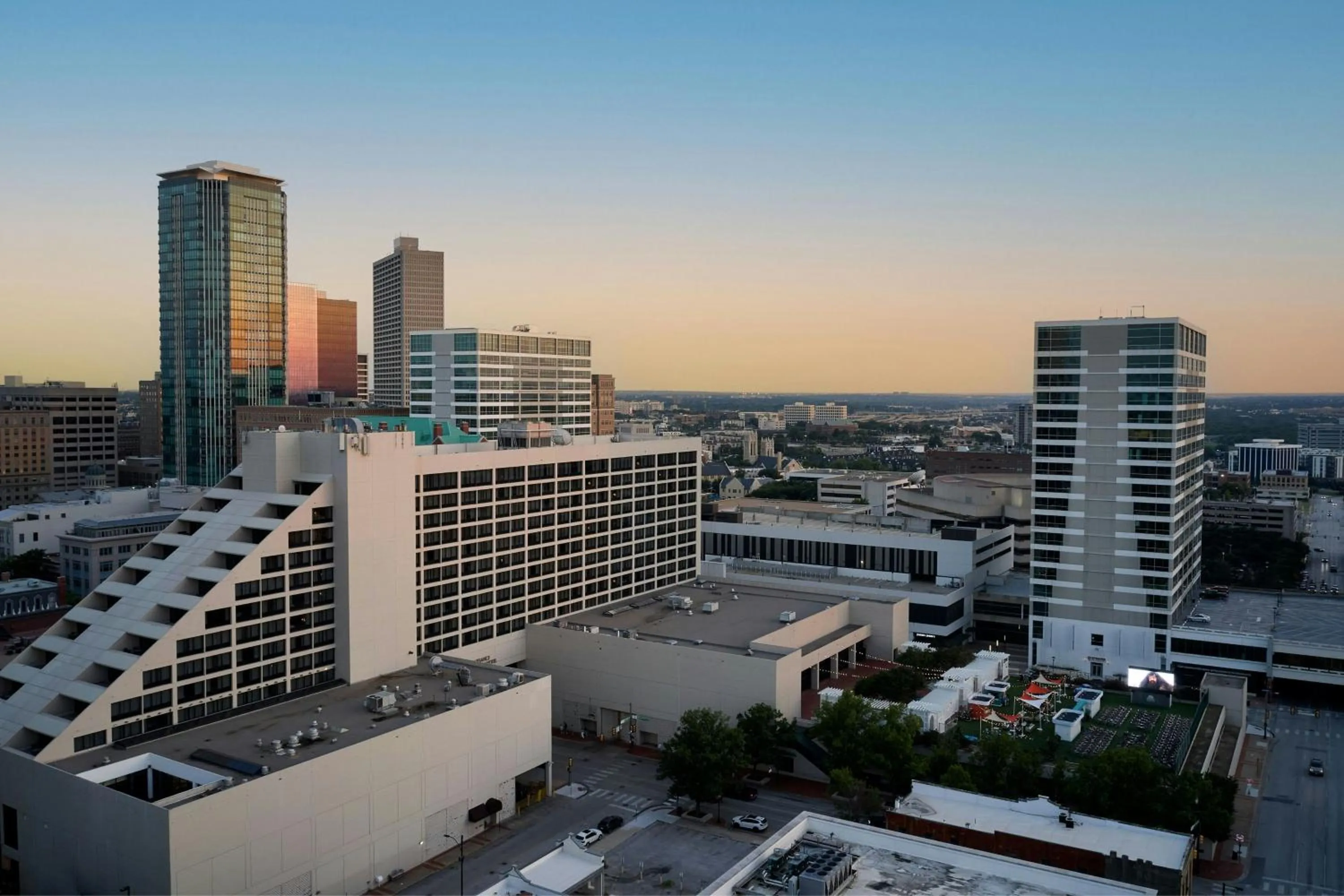 Property building in The Worthington Renaissance Fort Worth Hotel