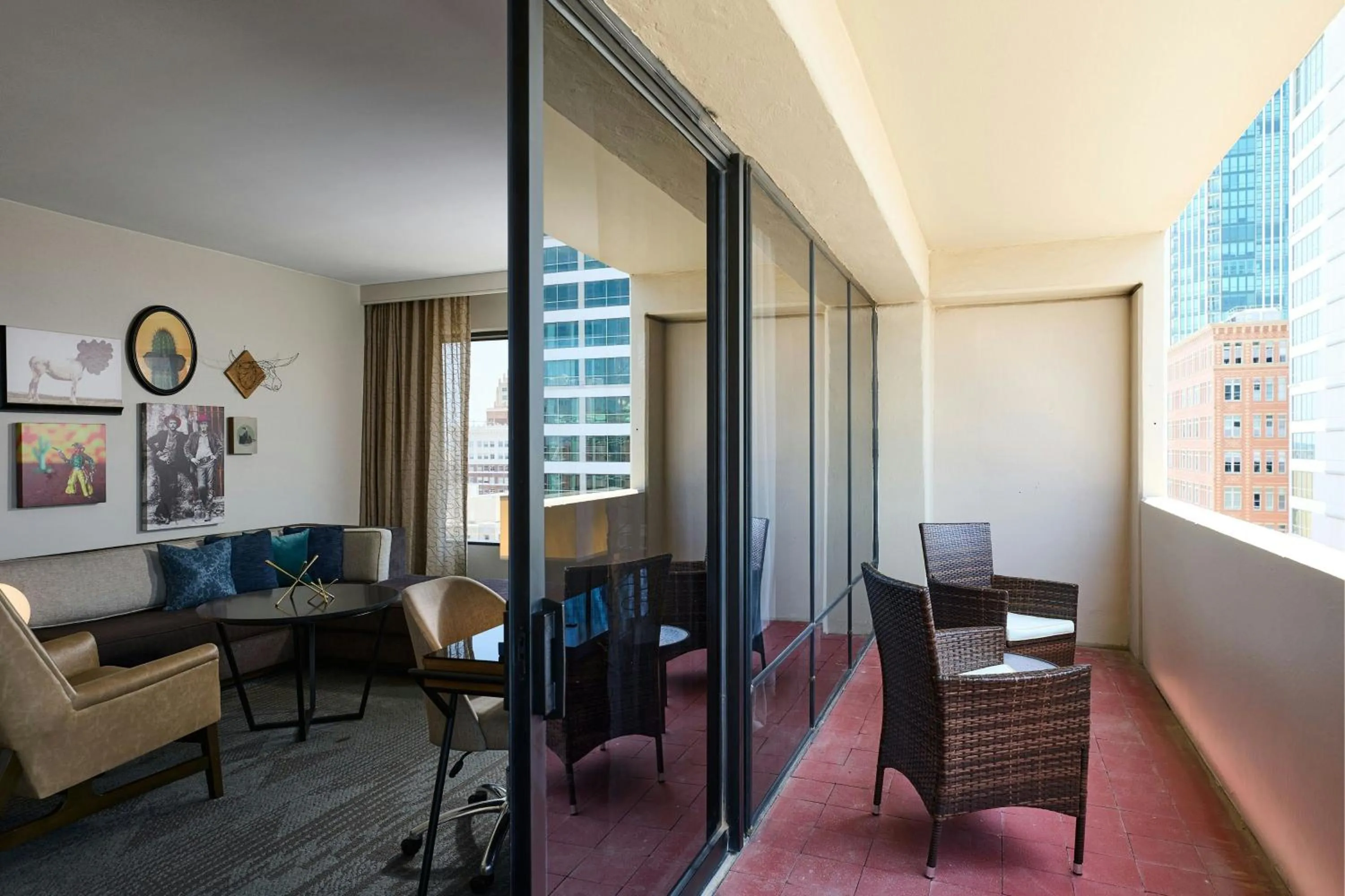 Bedroom in The Worthington Renaissance Fort Worth Hotel