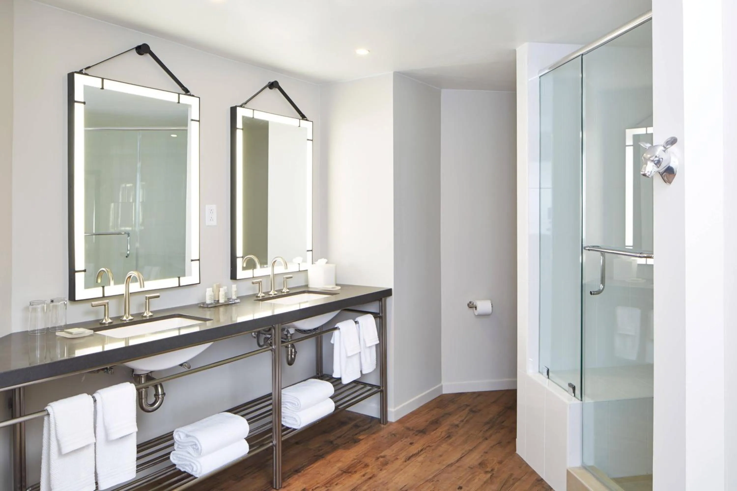 Bathroom in The Worthington Renaissance Fort Worth Hotel