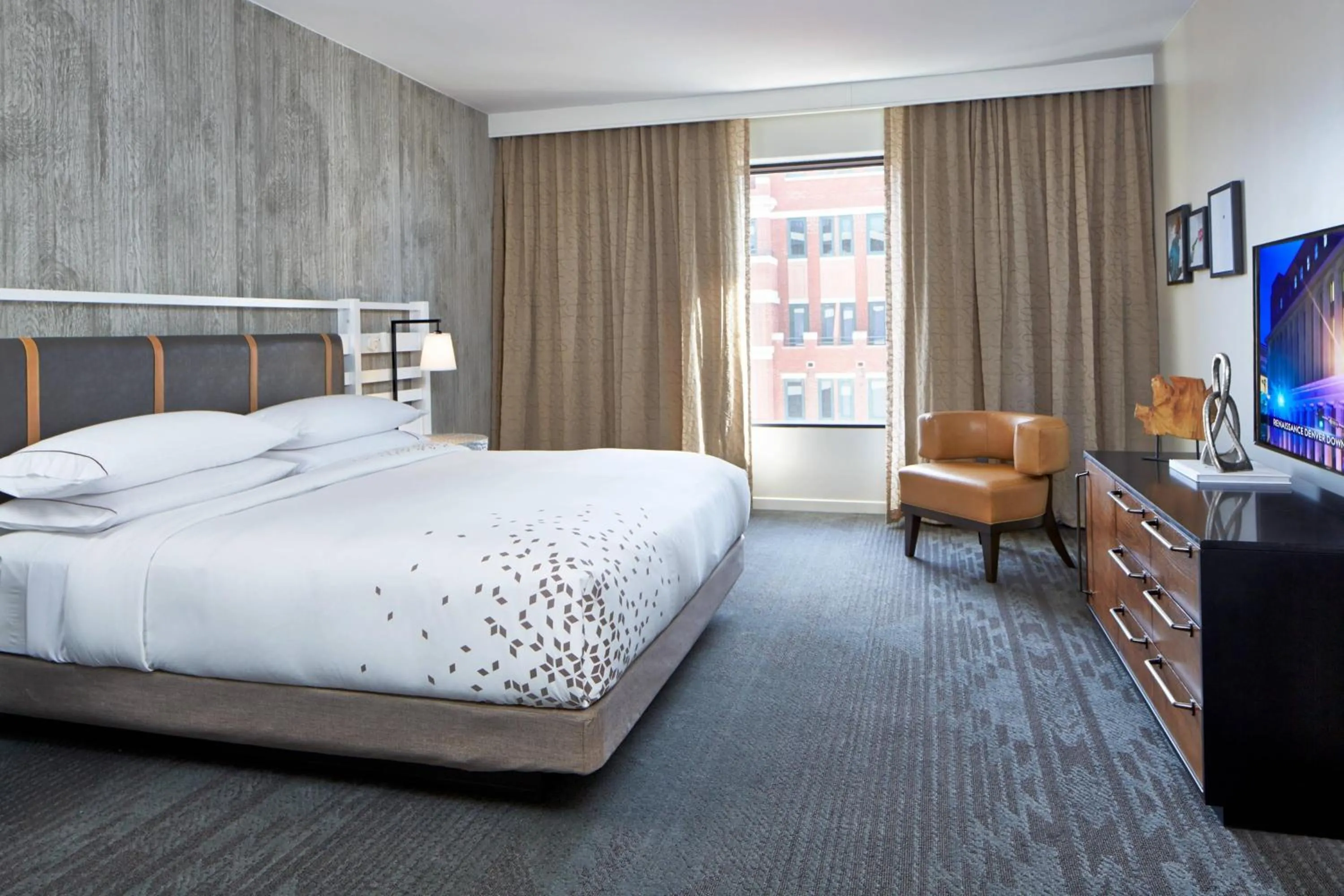 Bedroom, Bed in The Worthington Renaissance Fort Worth Hotel