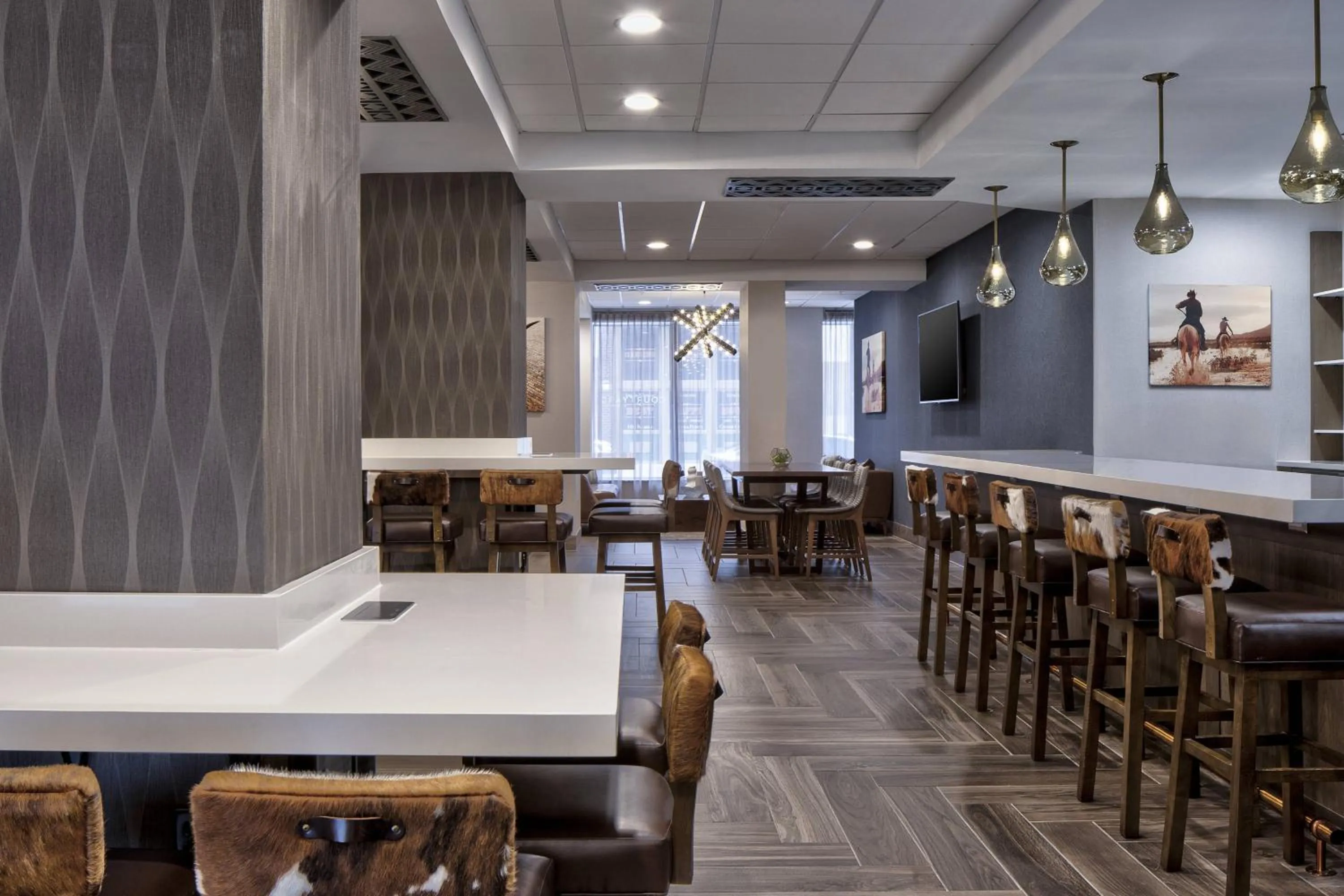 Lobby or reception in Courtyard Fort Worth Downtown/Blackstone