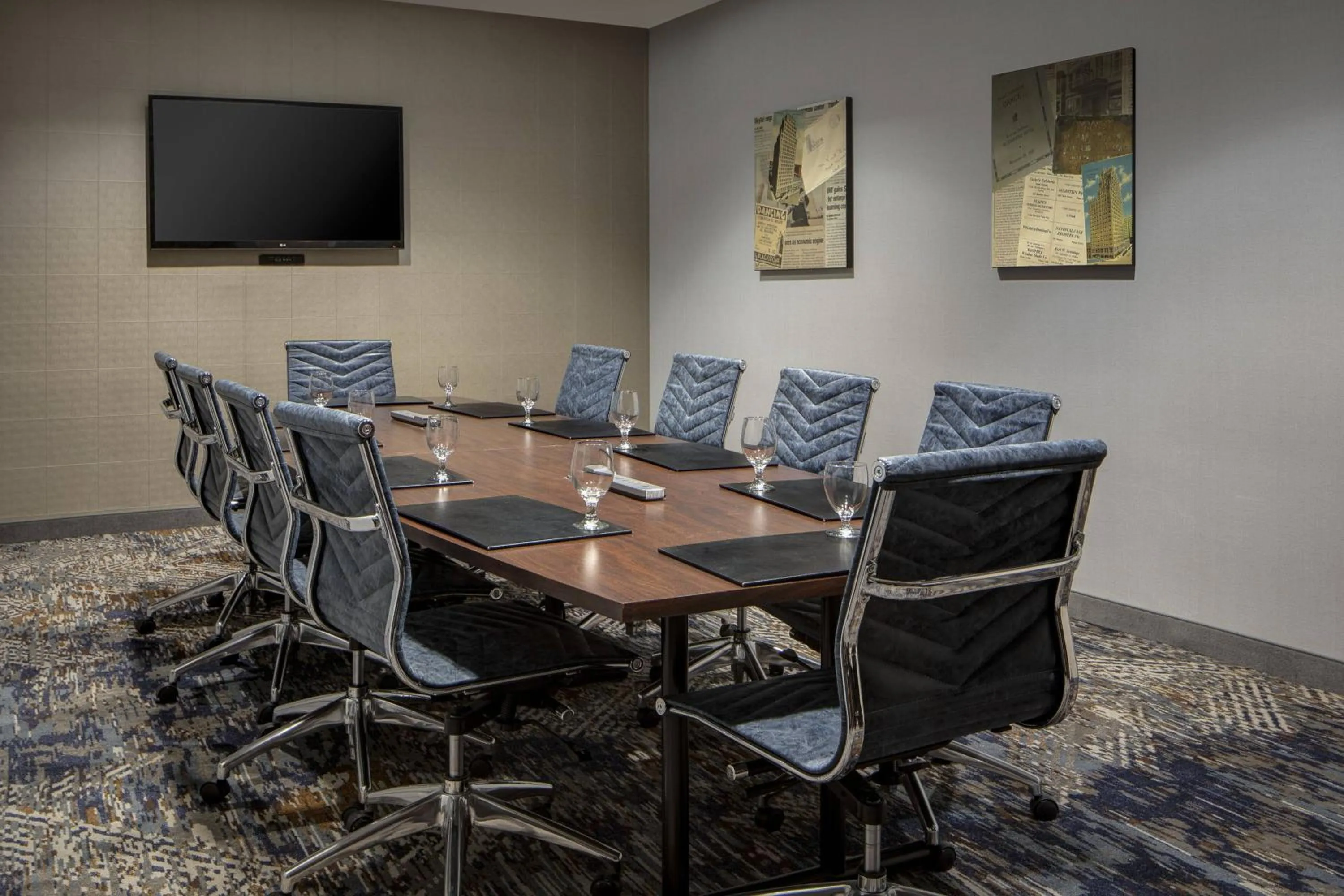 Meeting/conference room in Courtyard Fort Worth Downtown/Blackstone