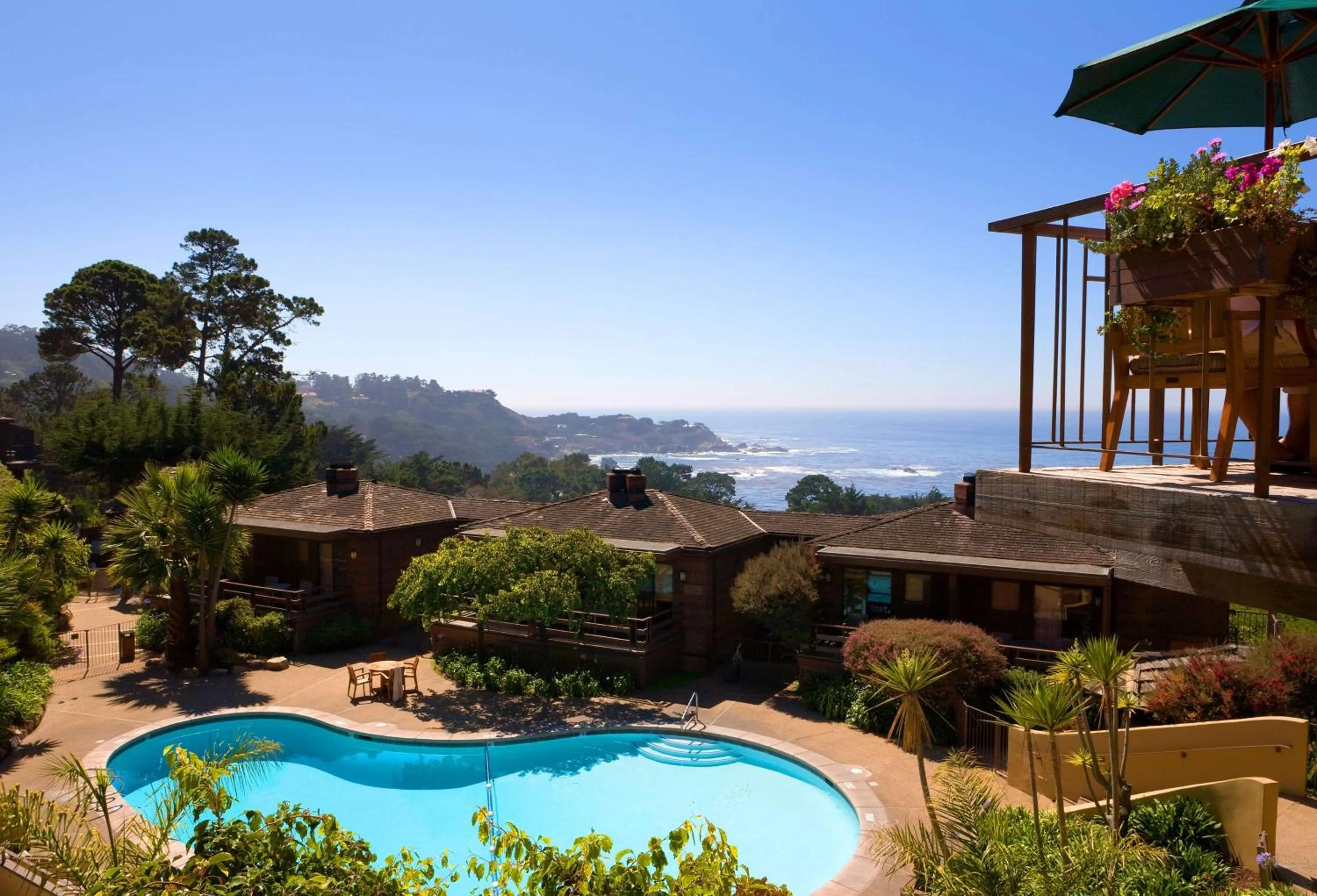 Swimming pool in Hyatt Carmel Highlands