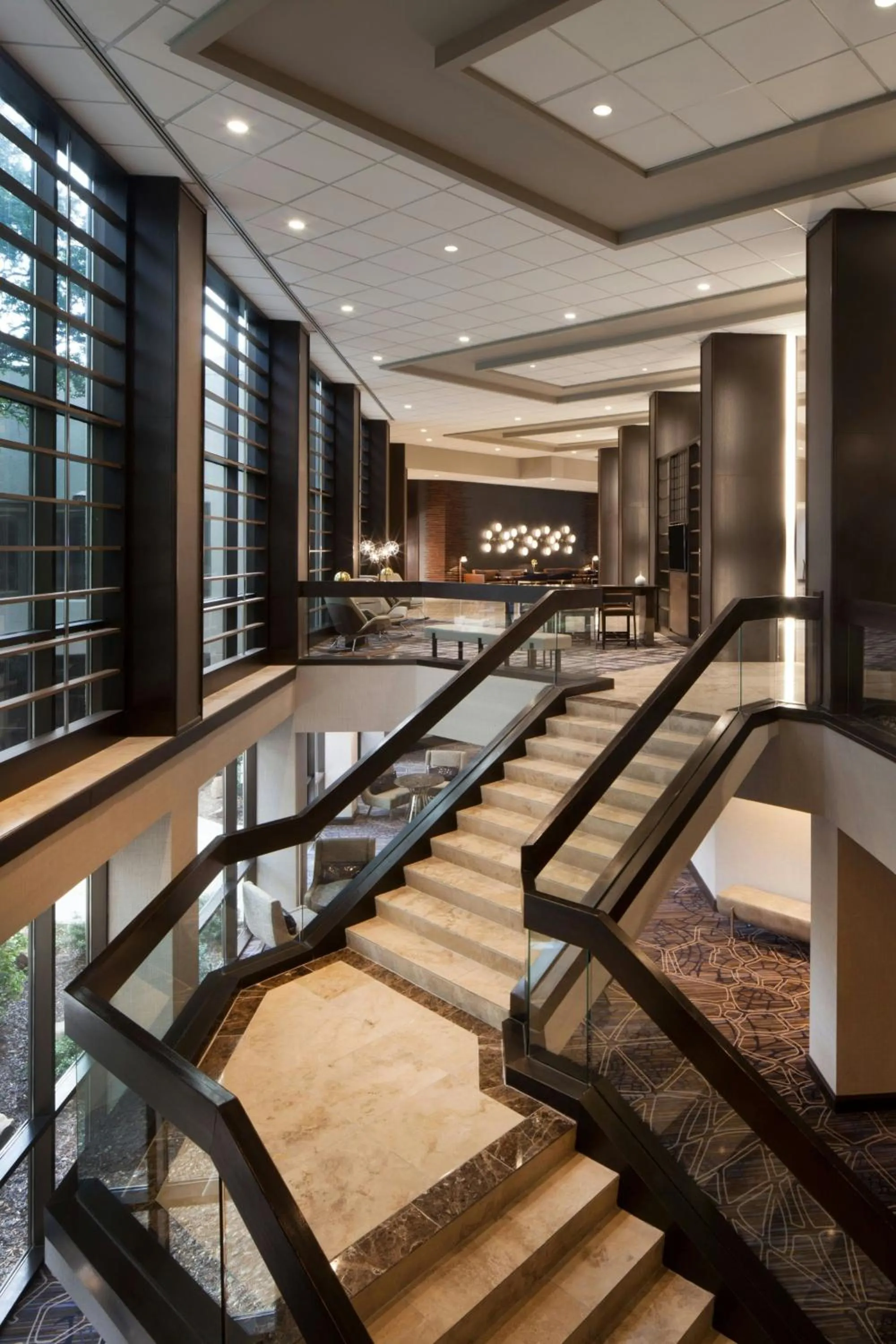 Lobby or reception in Dallas/Fort Worth Airport Marriott