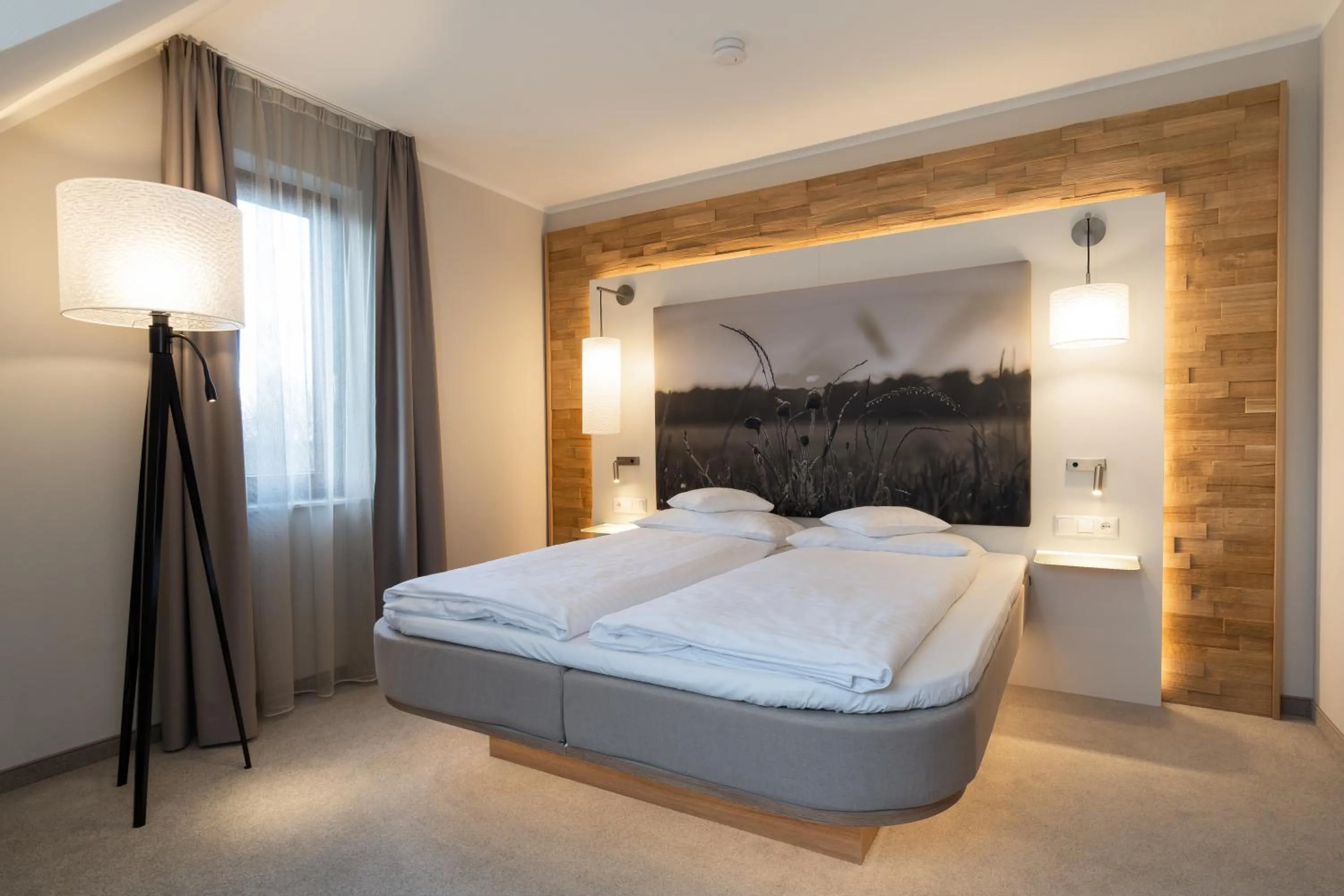 Bedroom, Bed in Hotel Grosse Klus