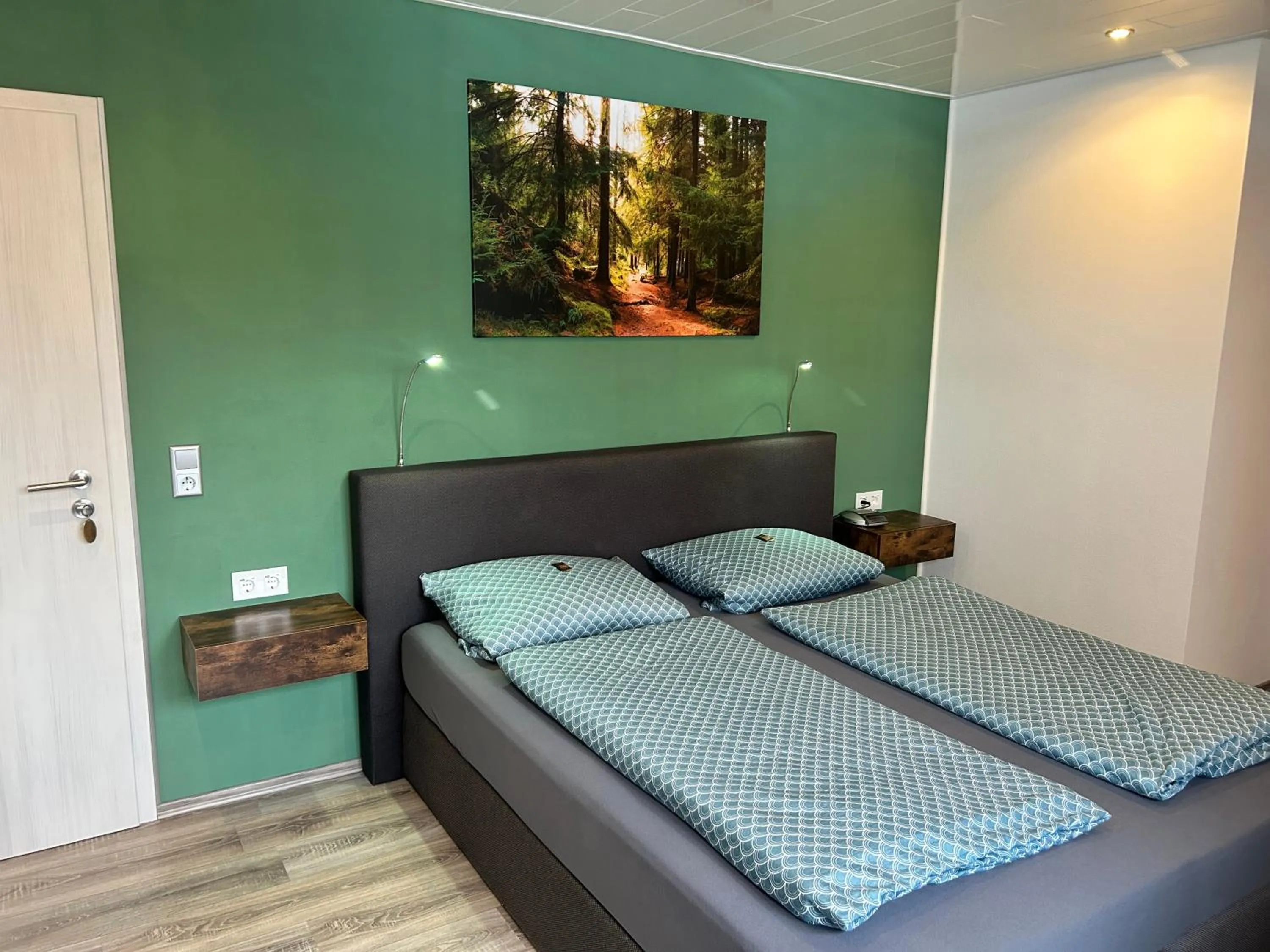 Photo of the whole room, Bed in Hotel Brunnenbach