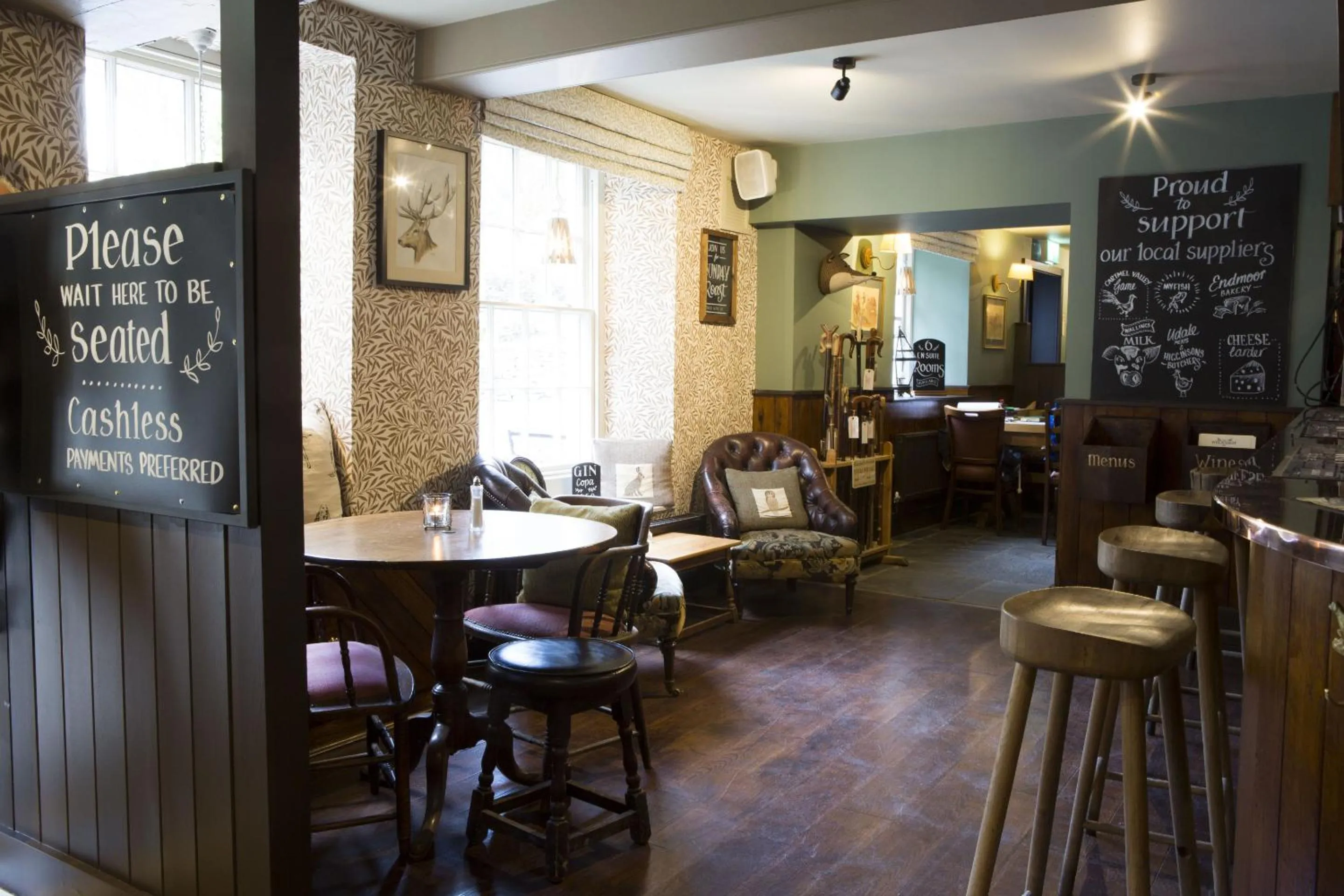 Lounge or bar in The Wheatsheaf Inn