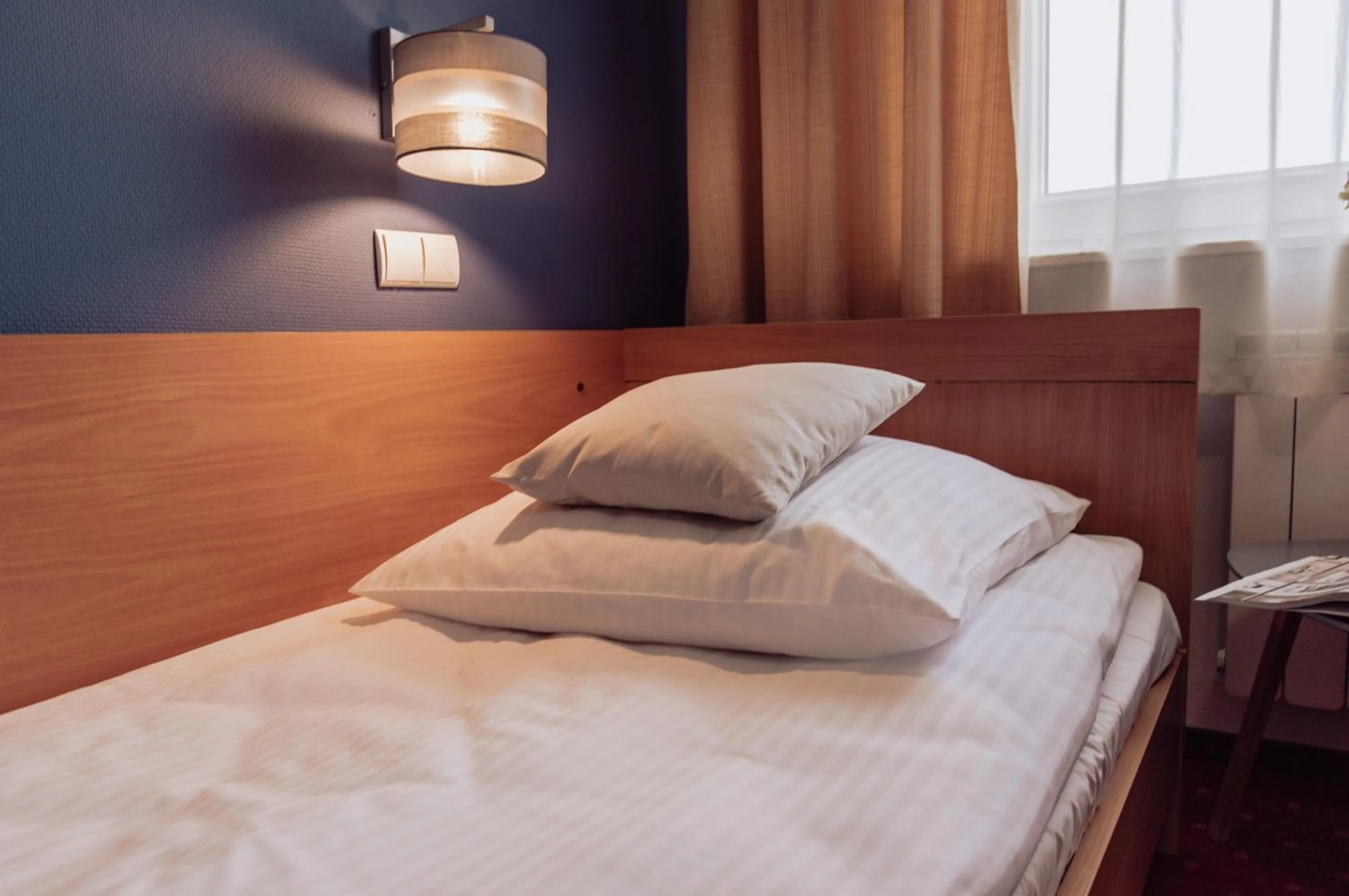 Bed in Hotel Albatros